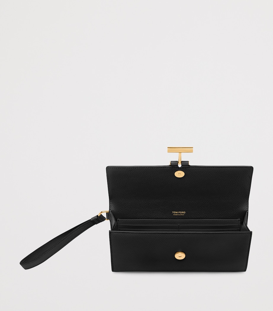 TOM FORD Leather Tara Wrist Pouch Naa Image 4