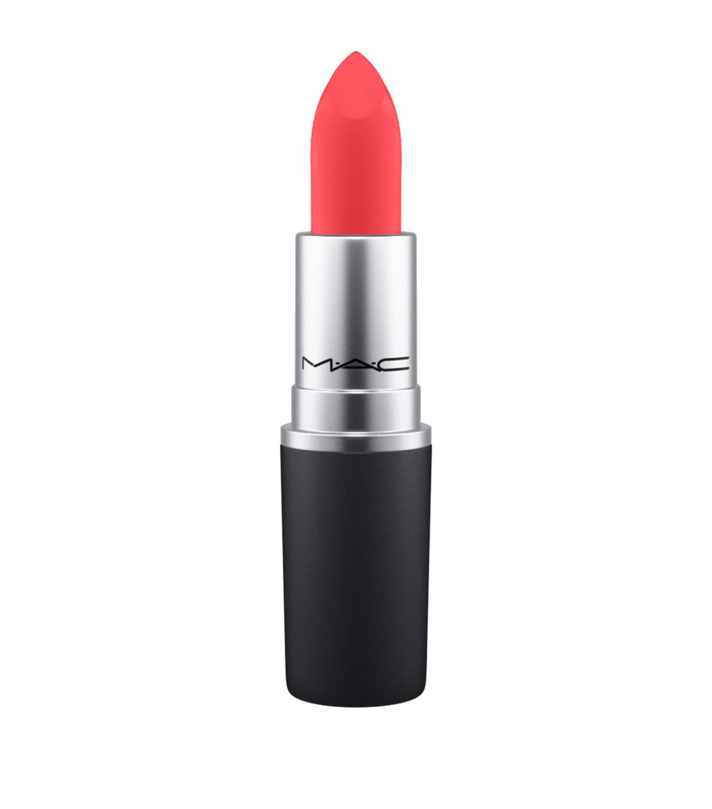 Shop Mac Powder Kiss Lipstick In Orange