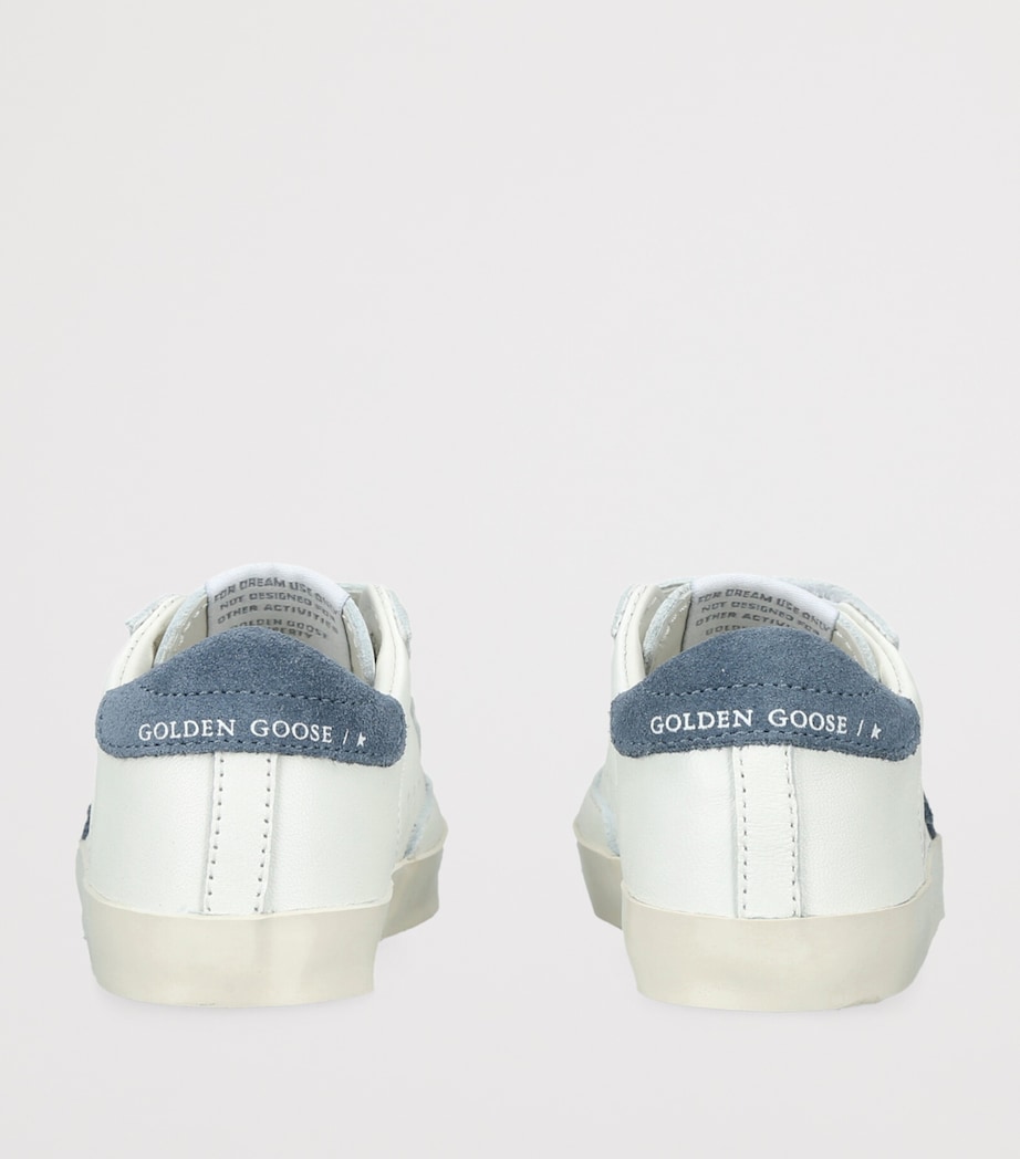 Golden Goose Leather Baby School Sneakers White/oth Image 4