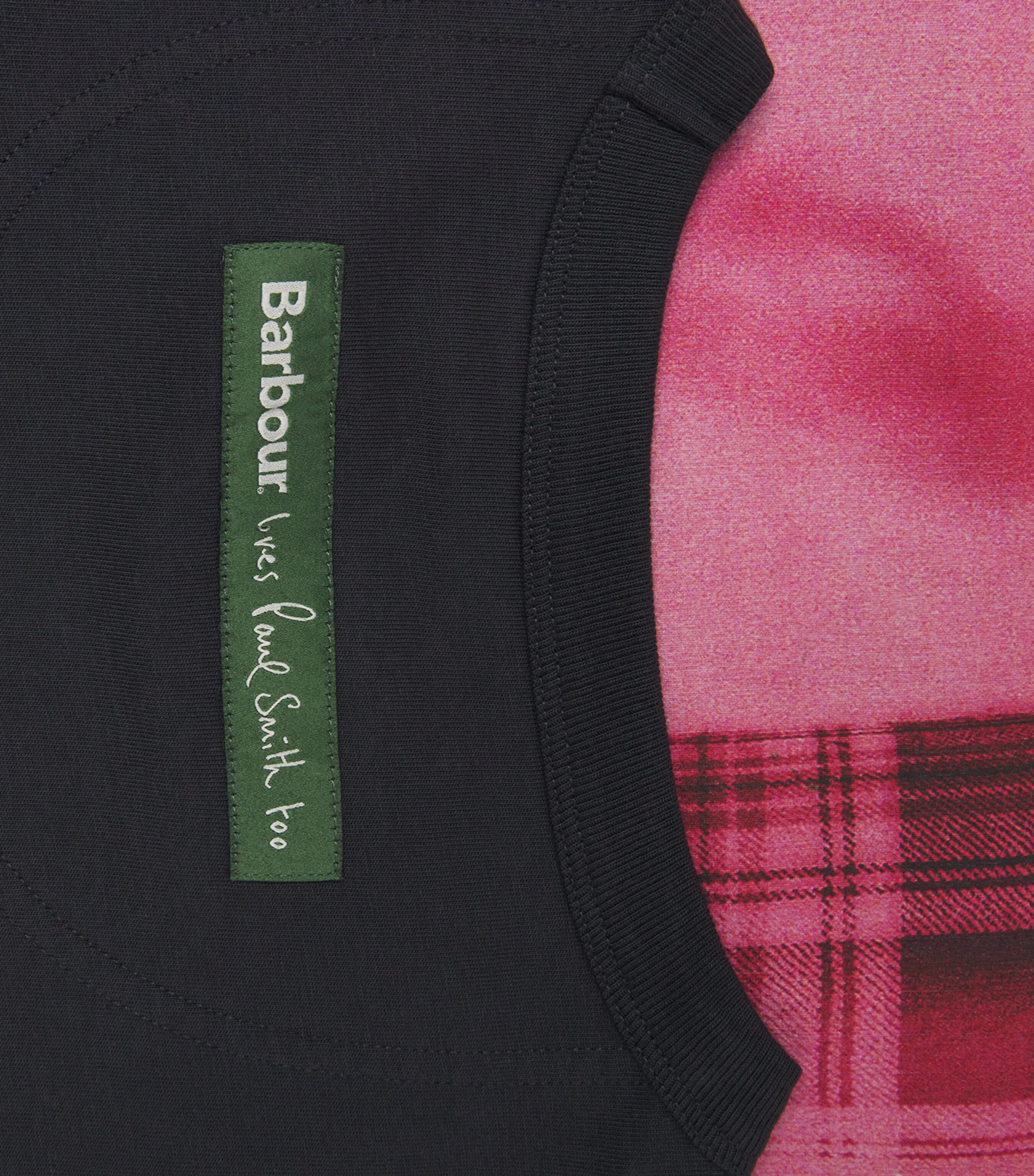 Barbour Mens x Paul Smith Crosby T-Shirt Dark Image 6