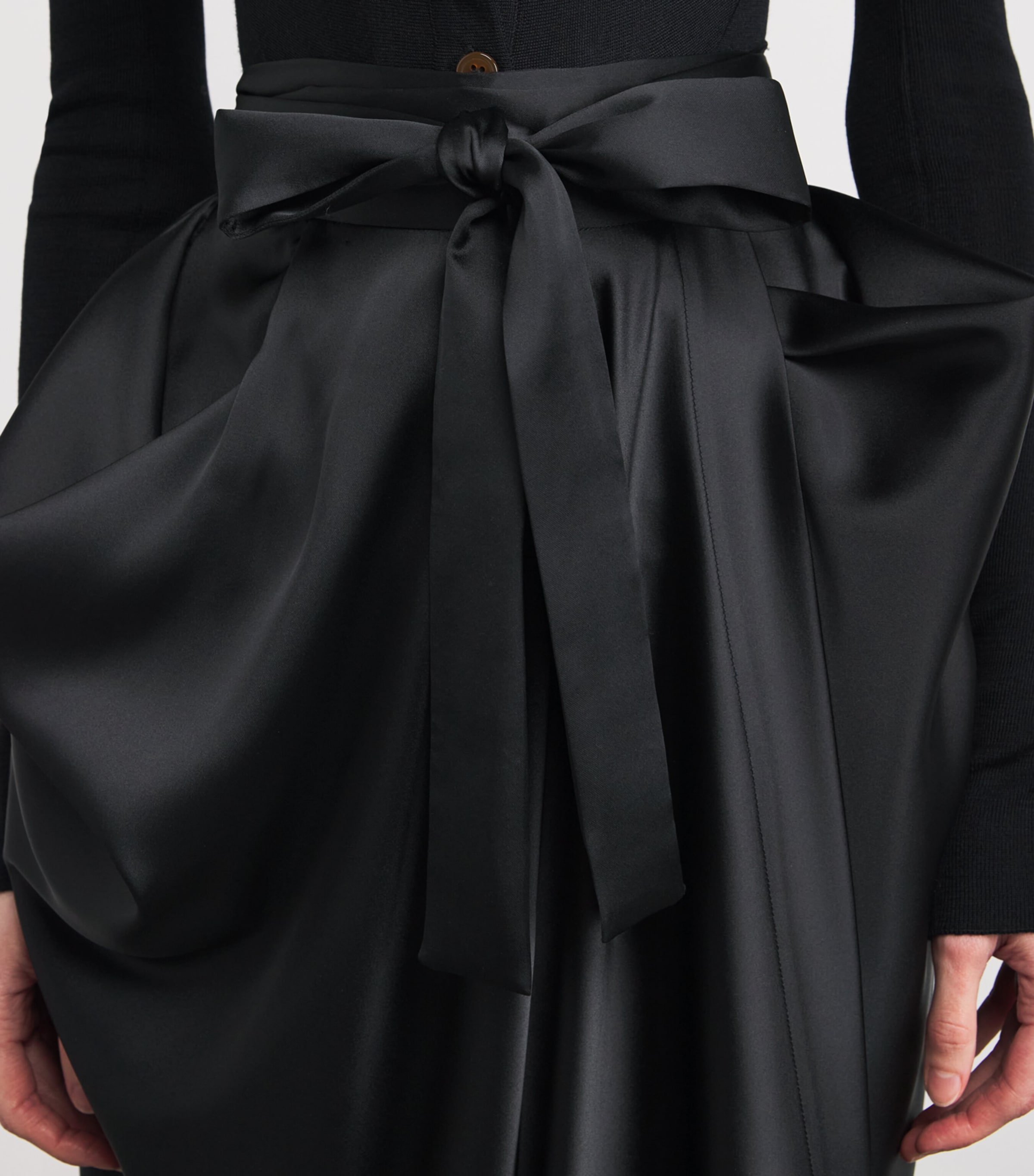 Vivienne Westwood Womens Kendall Maxi Skirt Black Image 6