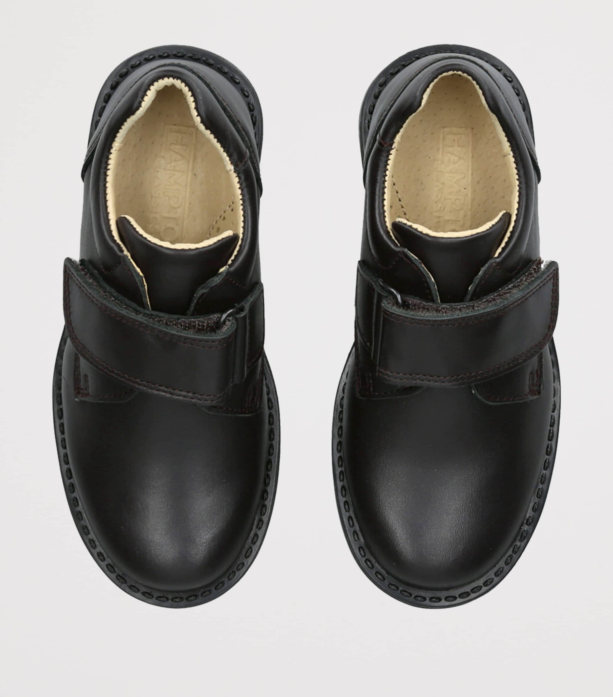 Leather George School Shoes DARK BROWN Image 4