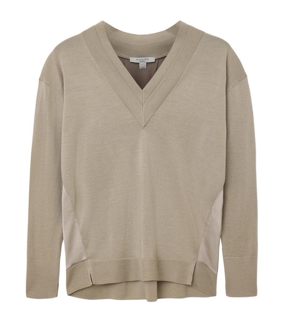 Wool Bern Sweater TAUPE GREY Image 1