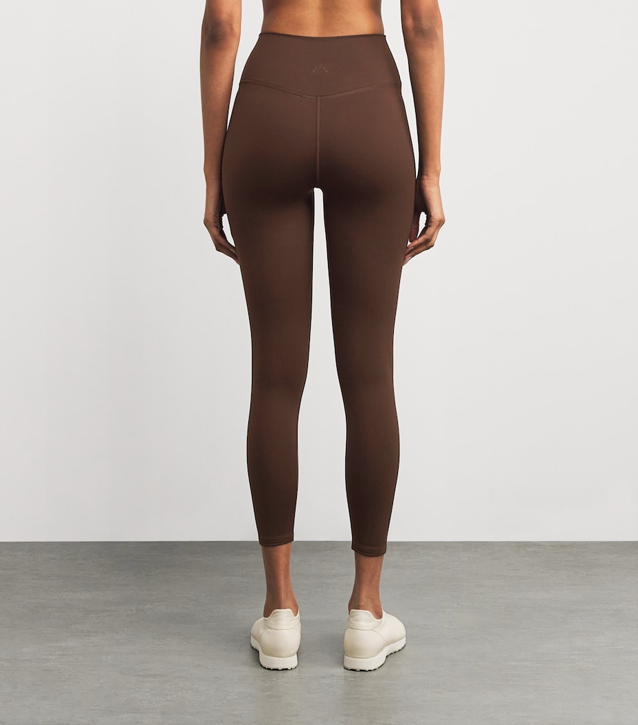 High-Waisted Assure Leggings COFFEE BEAN Image 4