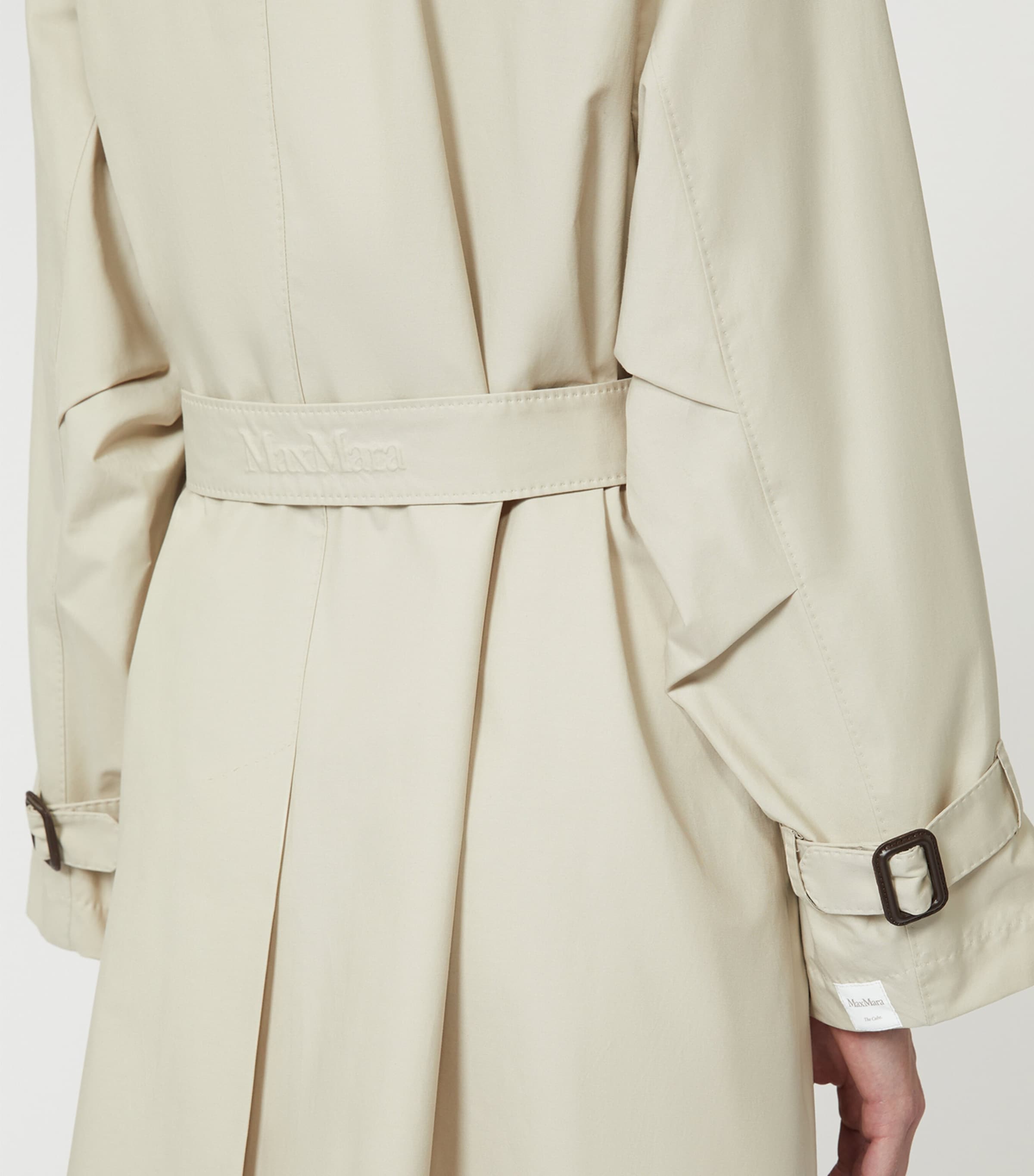 Cotton-Blend Trench Coat NATURAL Image 6
