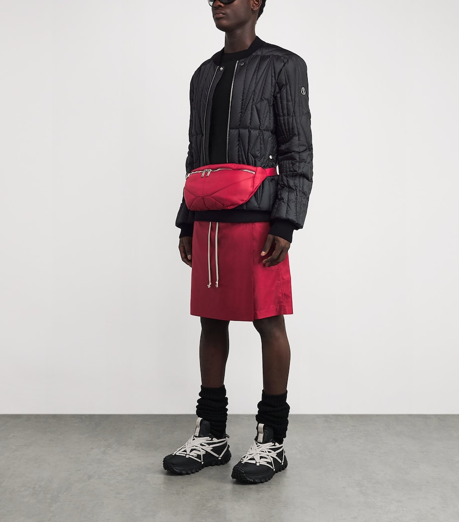 x Moncler Down Geocamo Flight Jacket 999 - BLACK Image 2