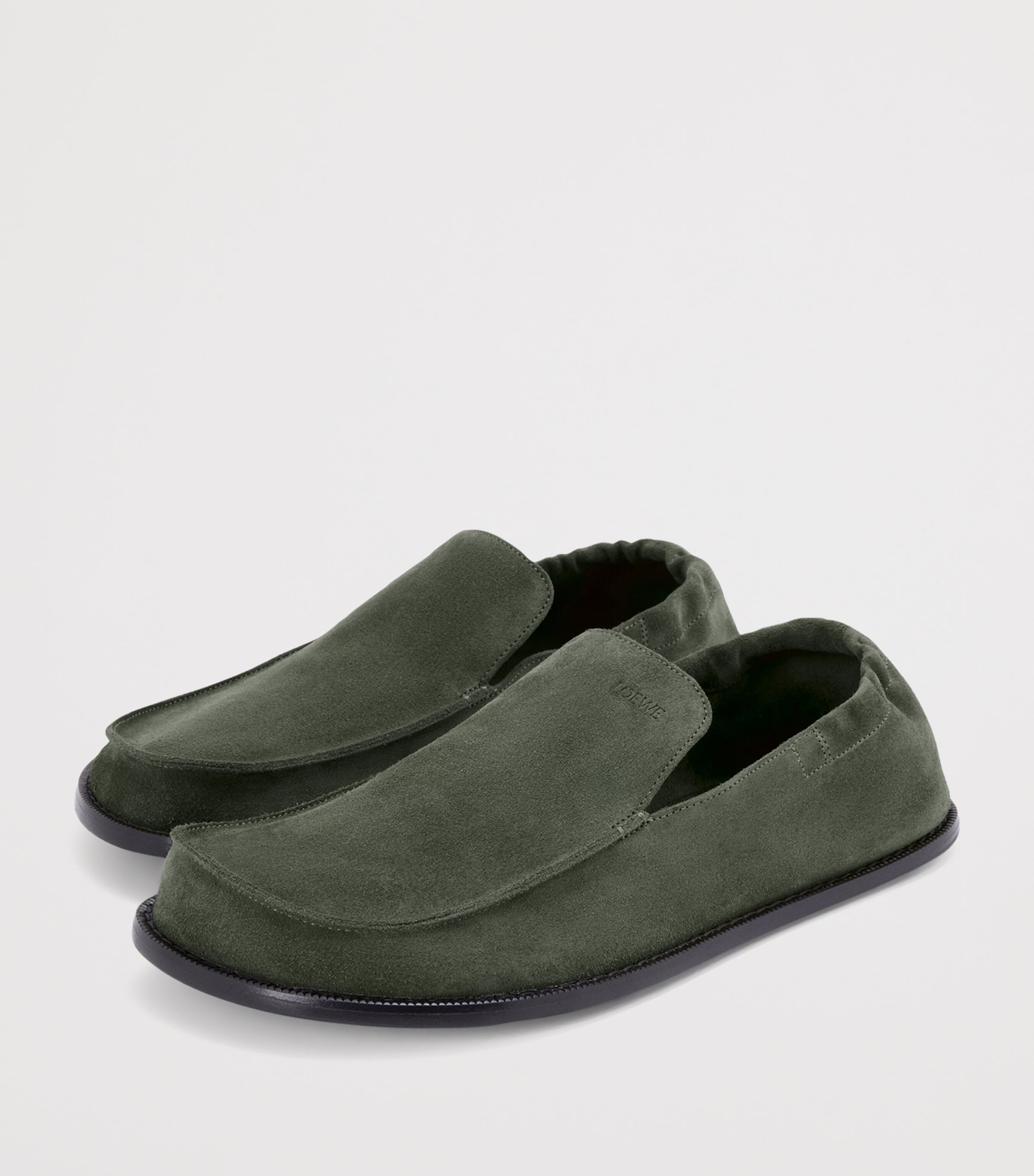 Suede Flex Loafers SAGE Image 3