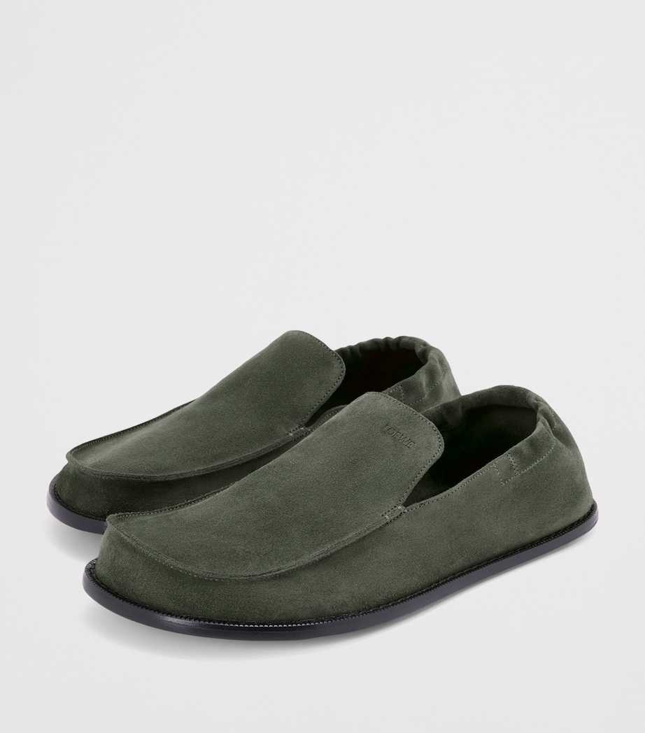 Suede Flex Loafers SAGE Image 3