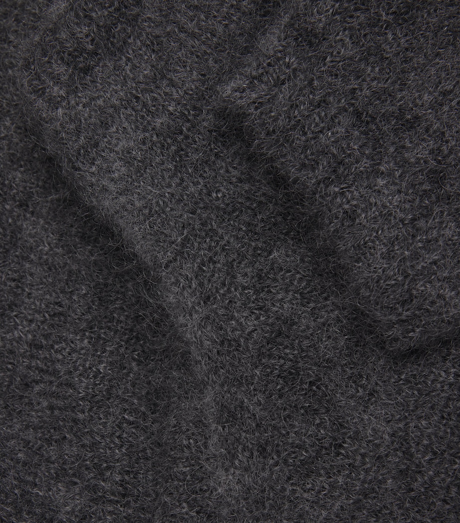 Mohair-Blend Rollneck Sweater DARK GREY Image 5