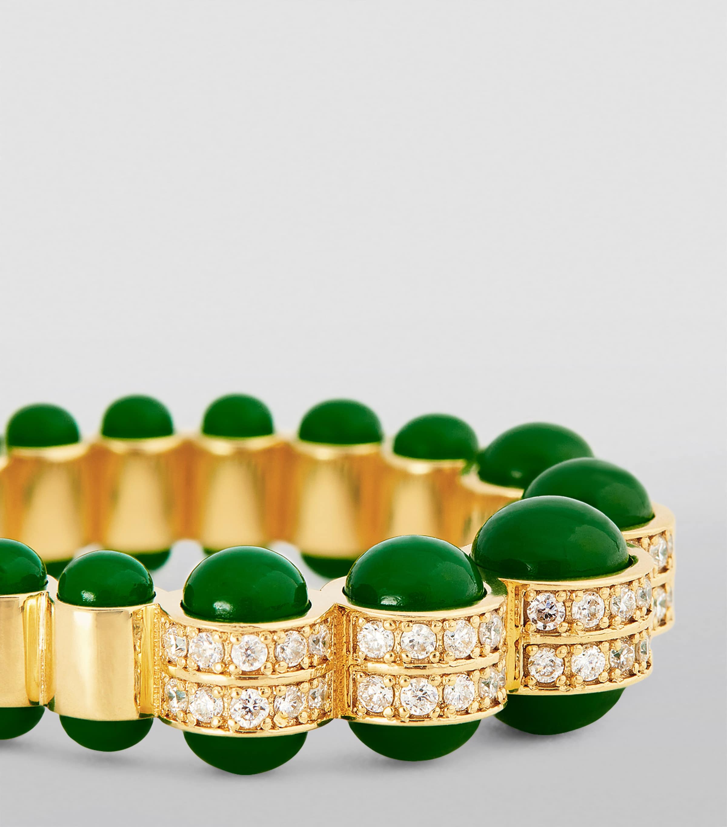 Yellow Gold, Diamond and Enamel The Chlorine Ring YELLOW GOLD Image 5