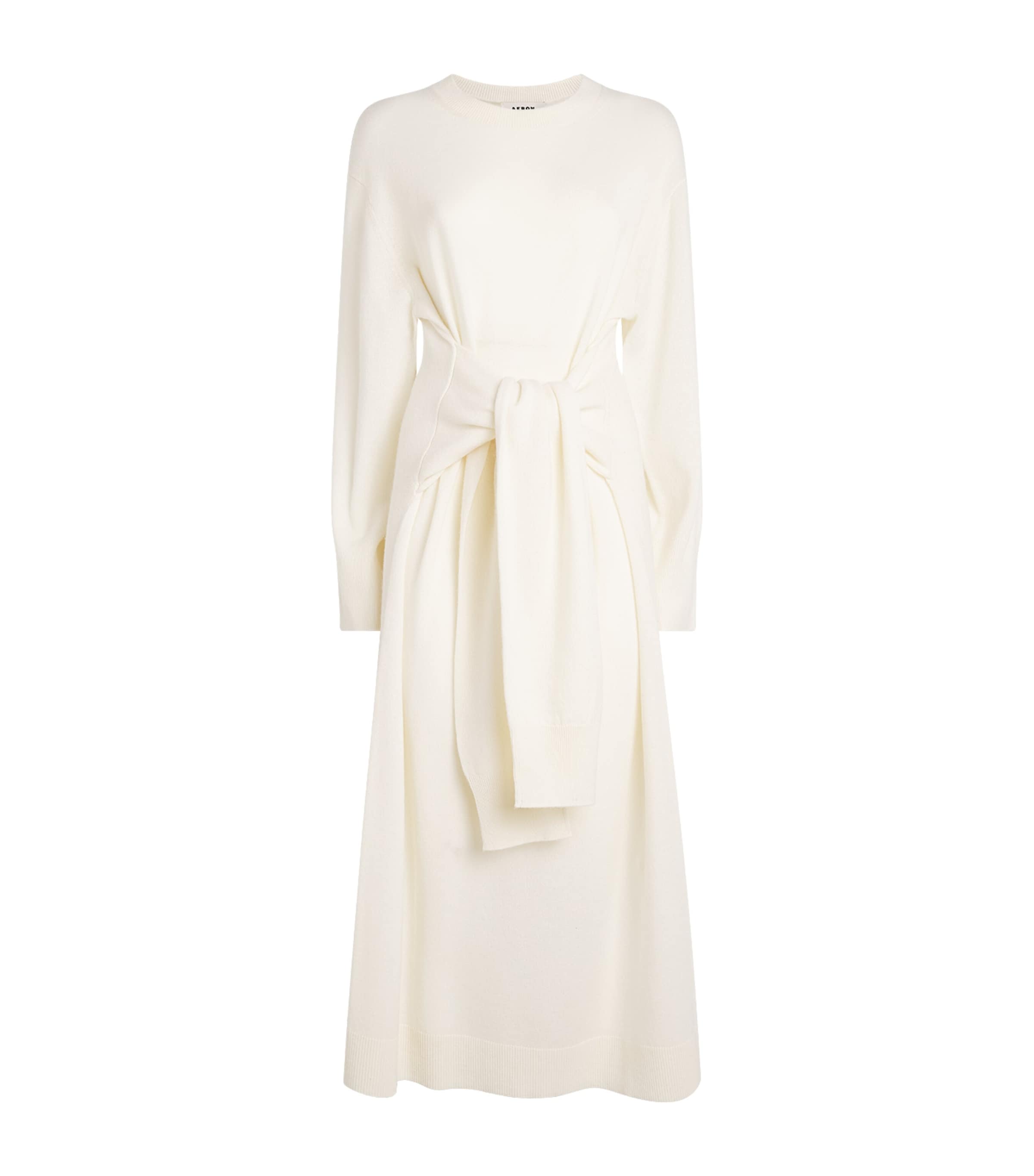 Cashmere-Blend Maxi Dress 115 IVORY Image 1