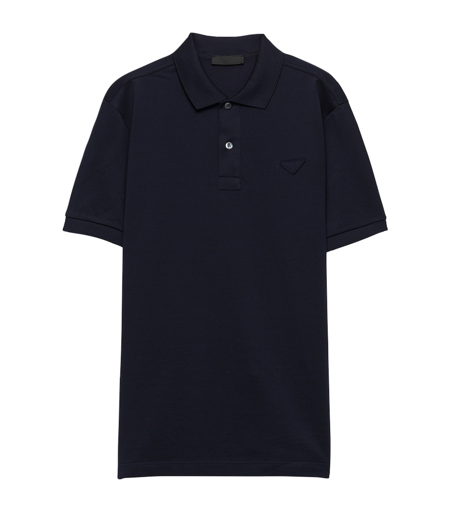 Cotton Piqué Polo Shirt F0124 Image 1