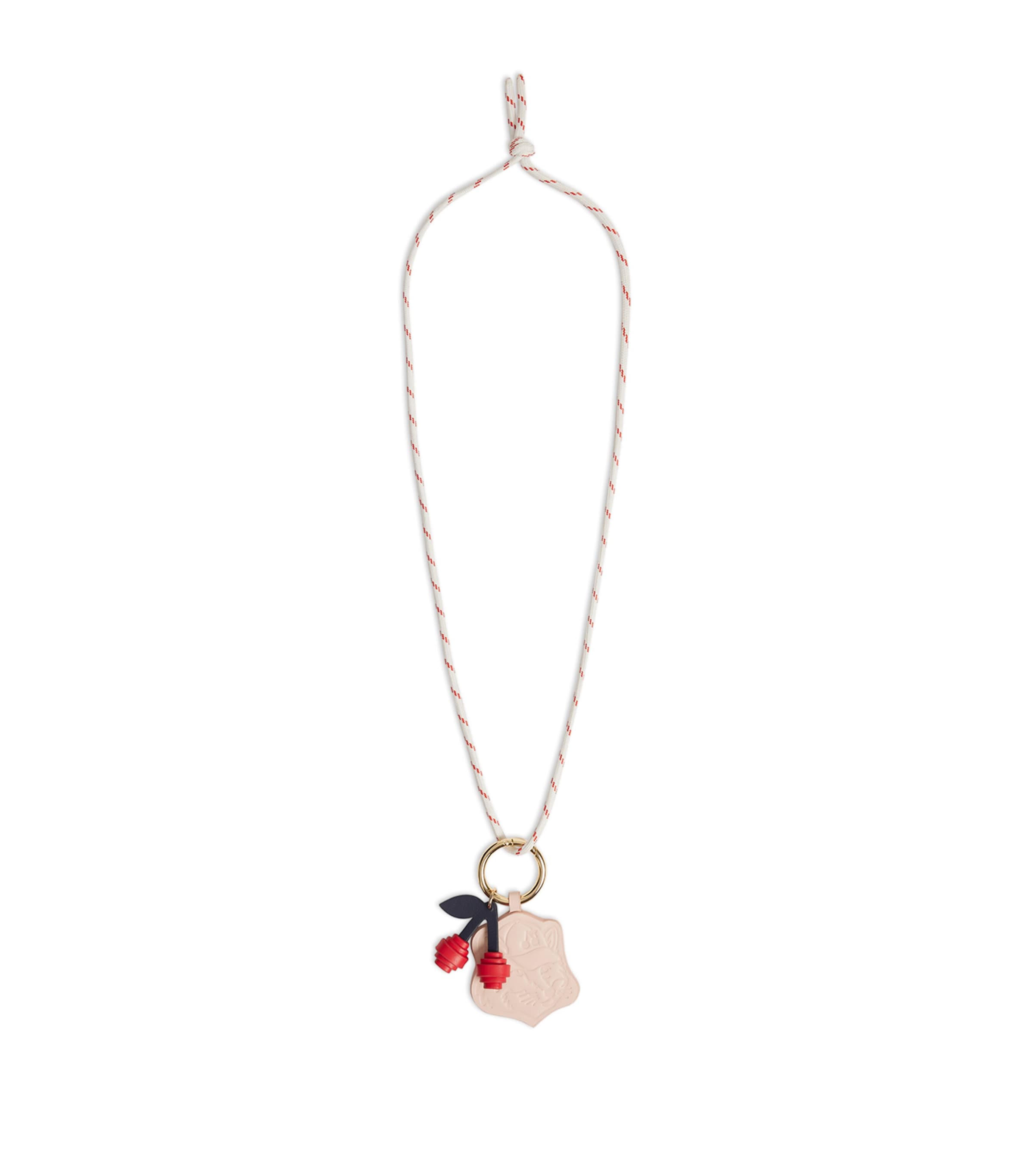 Bonpoint Cherry Charm Necklace Sakura Pink Image 1