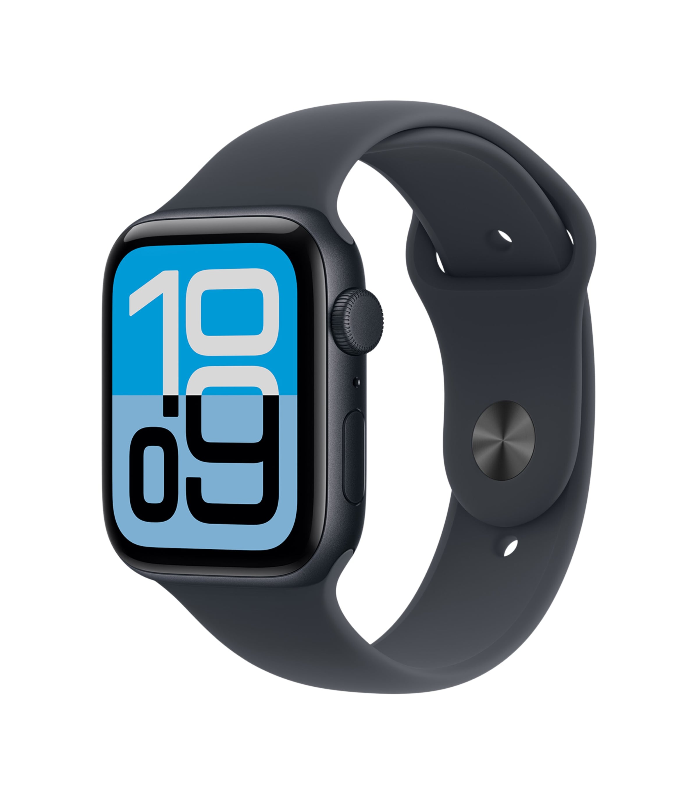 Apple Watch SE 3 2025 – Midnight with Midnight Sport Band, 44mm, Small/Medium MIDNIGHT Image 2
