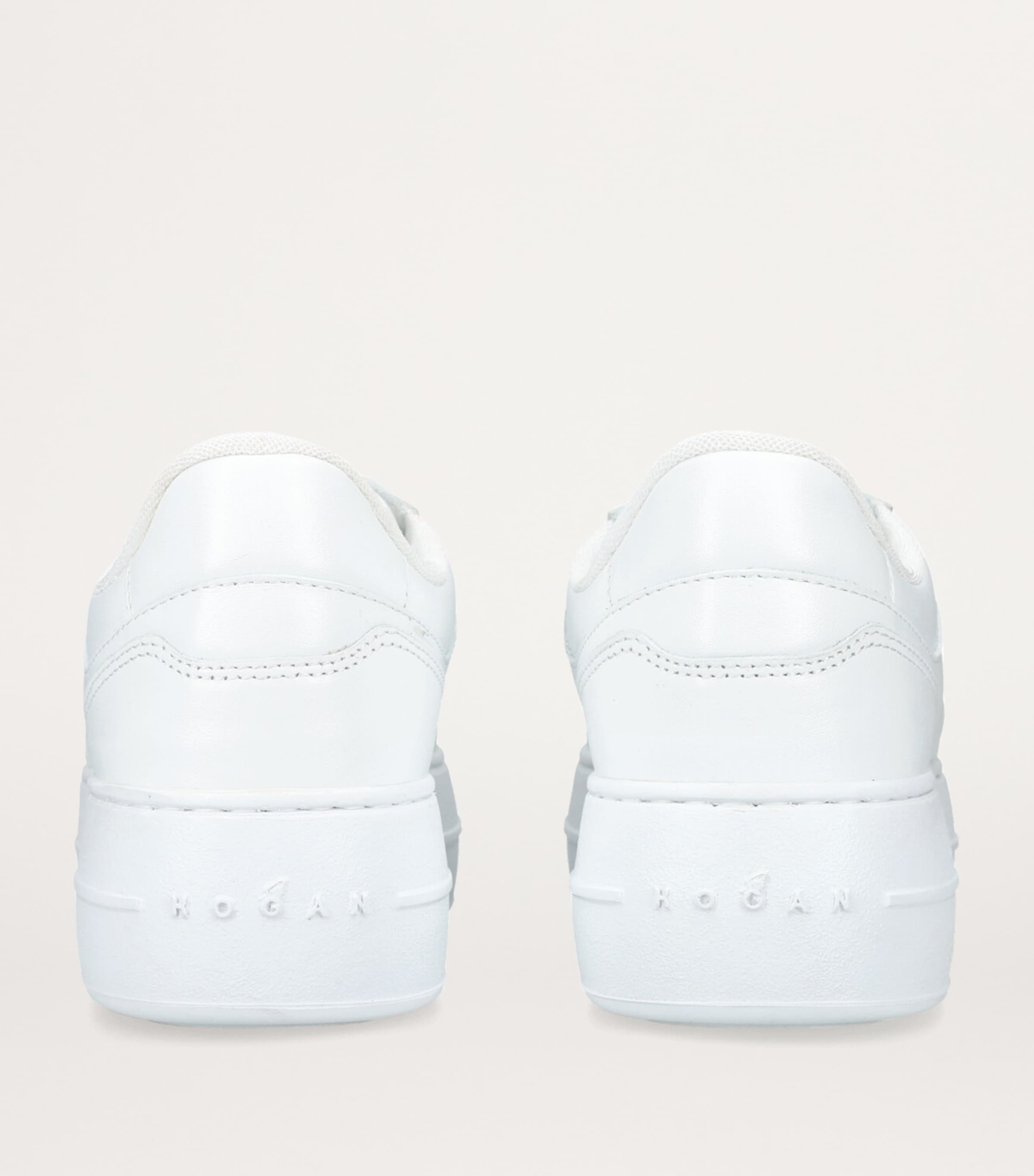 Hogan Leather Skyscraper Sneakers | Harrods UK