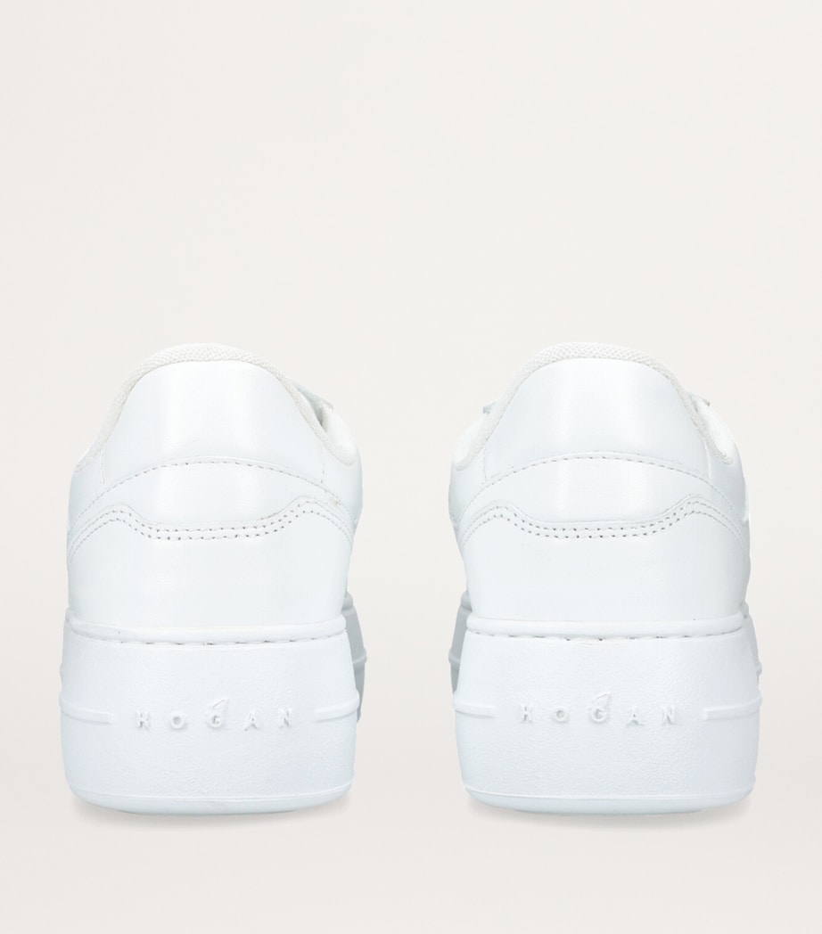 Hogan Leather Skyscraper Sneakers White Image 2