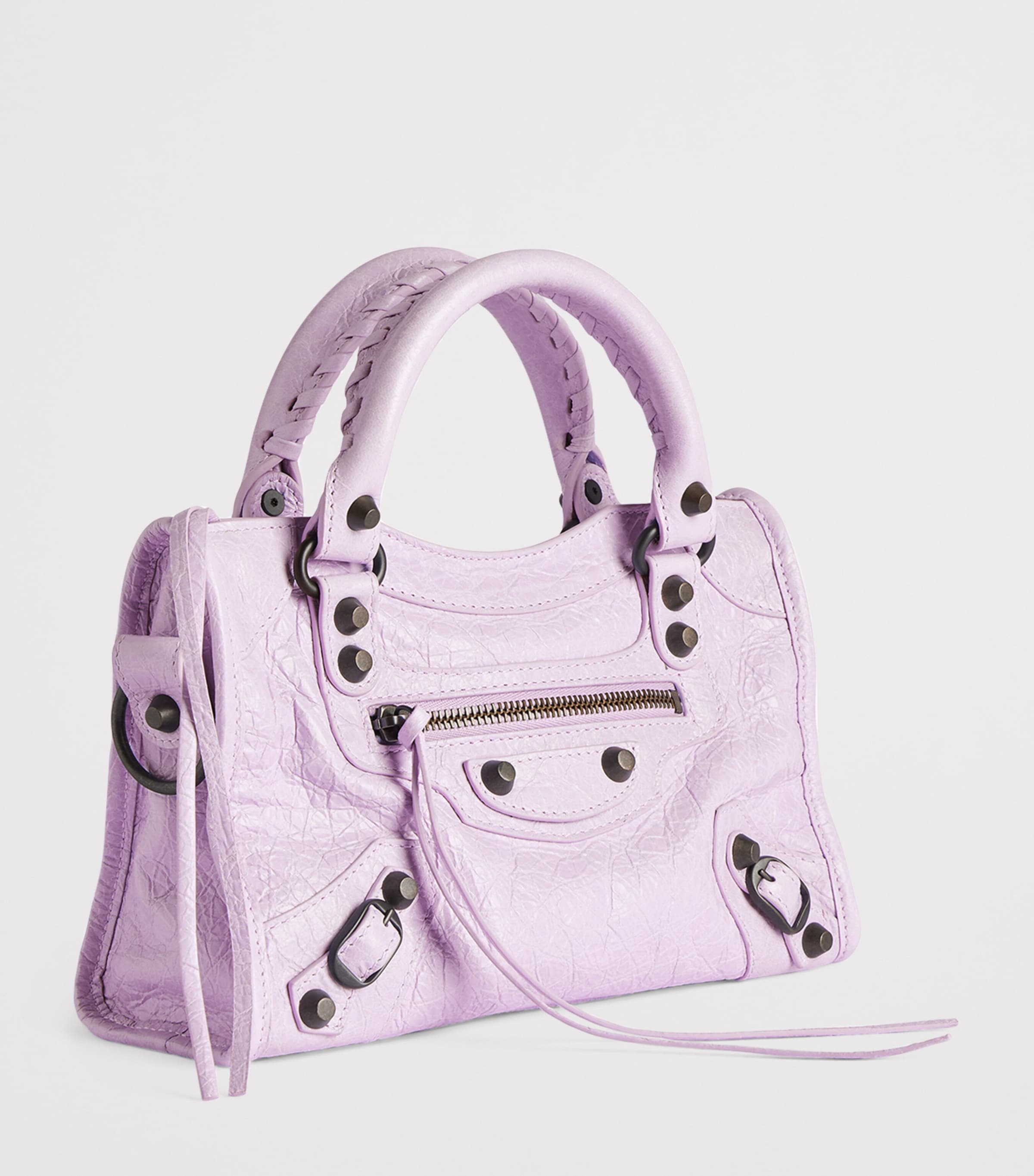 Balenciaga Mini Leather Le City Top-Handle Bag | Harrods US