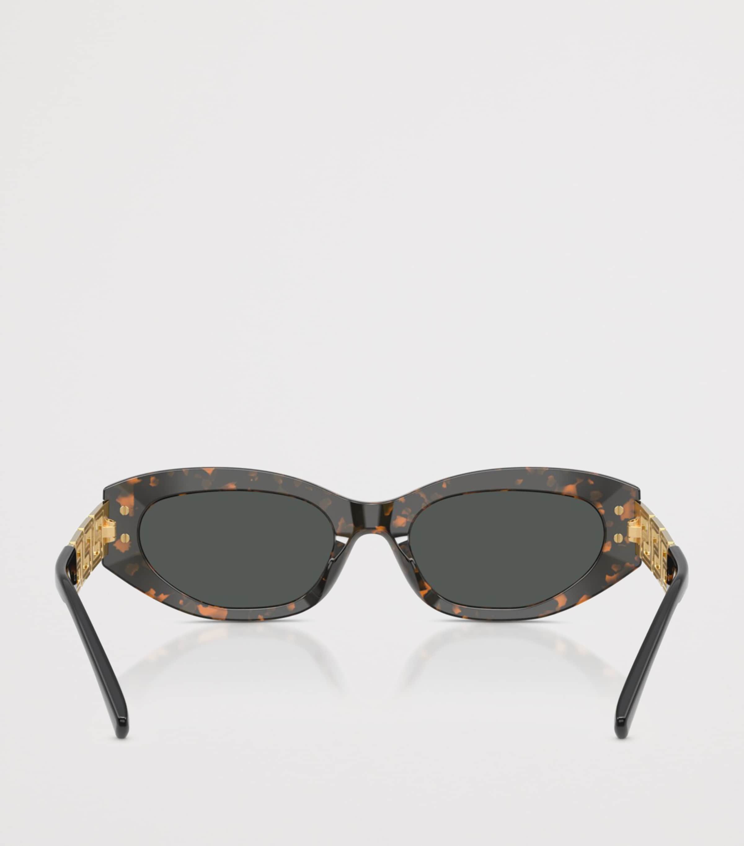 Versace Acetate VE4501 Cat Eye Sunglasses Brown Image 4