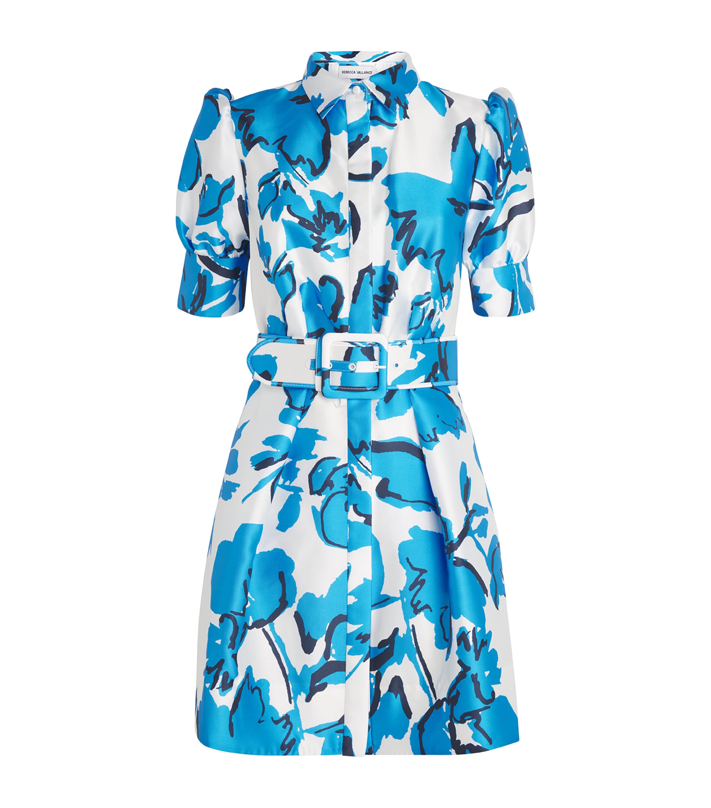 Sapphira Mini Shirt Dress PRINT Image 1