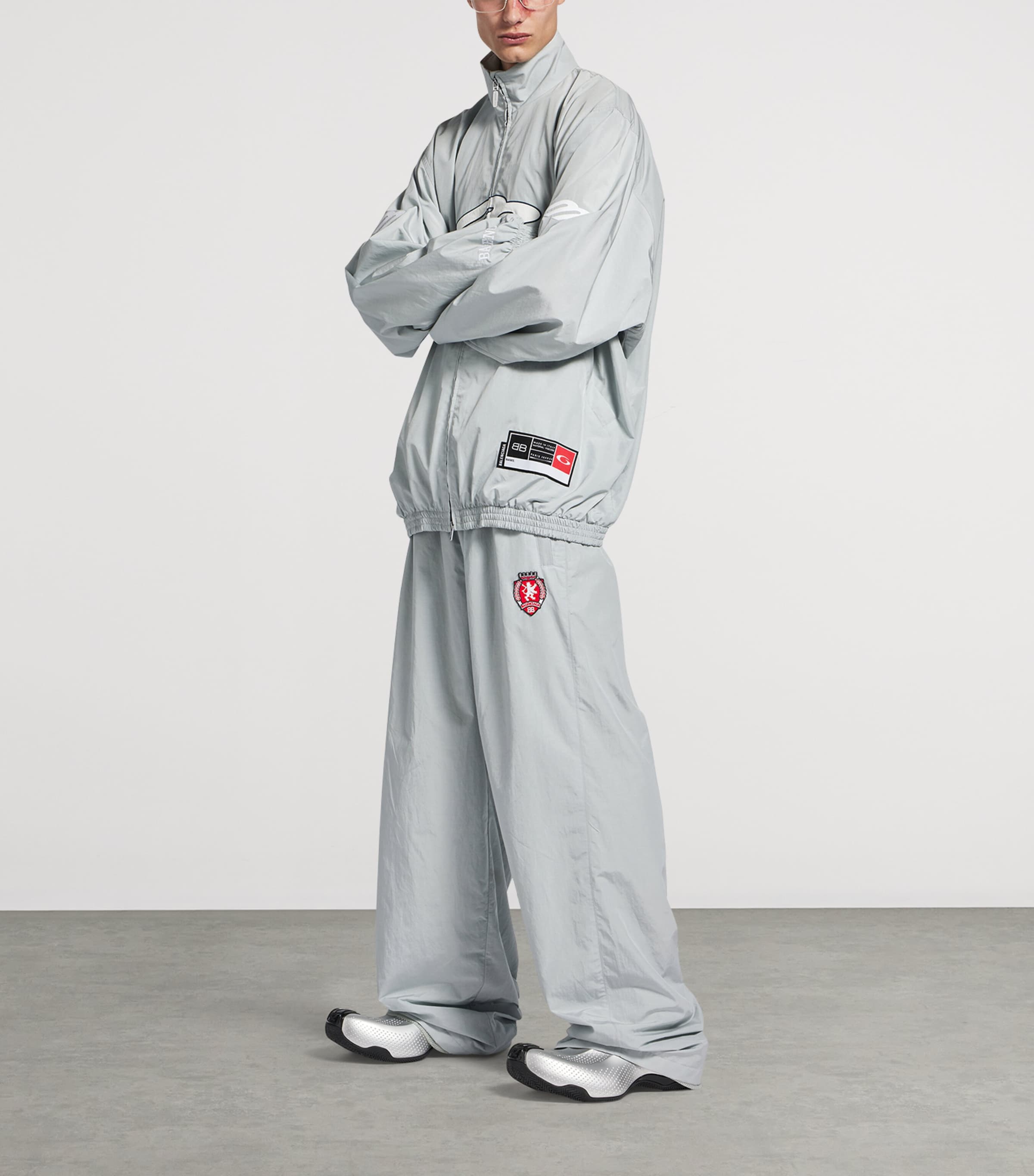 Cotton-Blend Technical Trousers 1800 Image 2