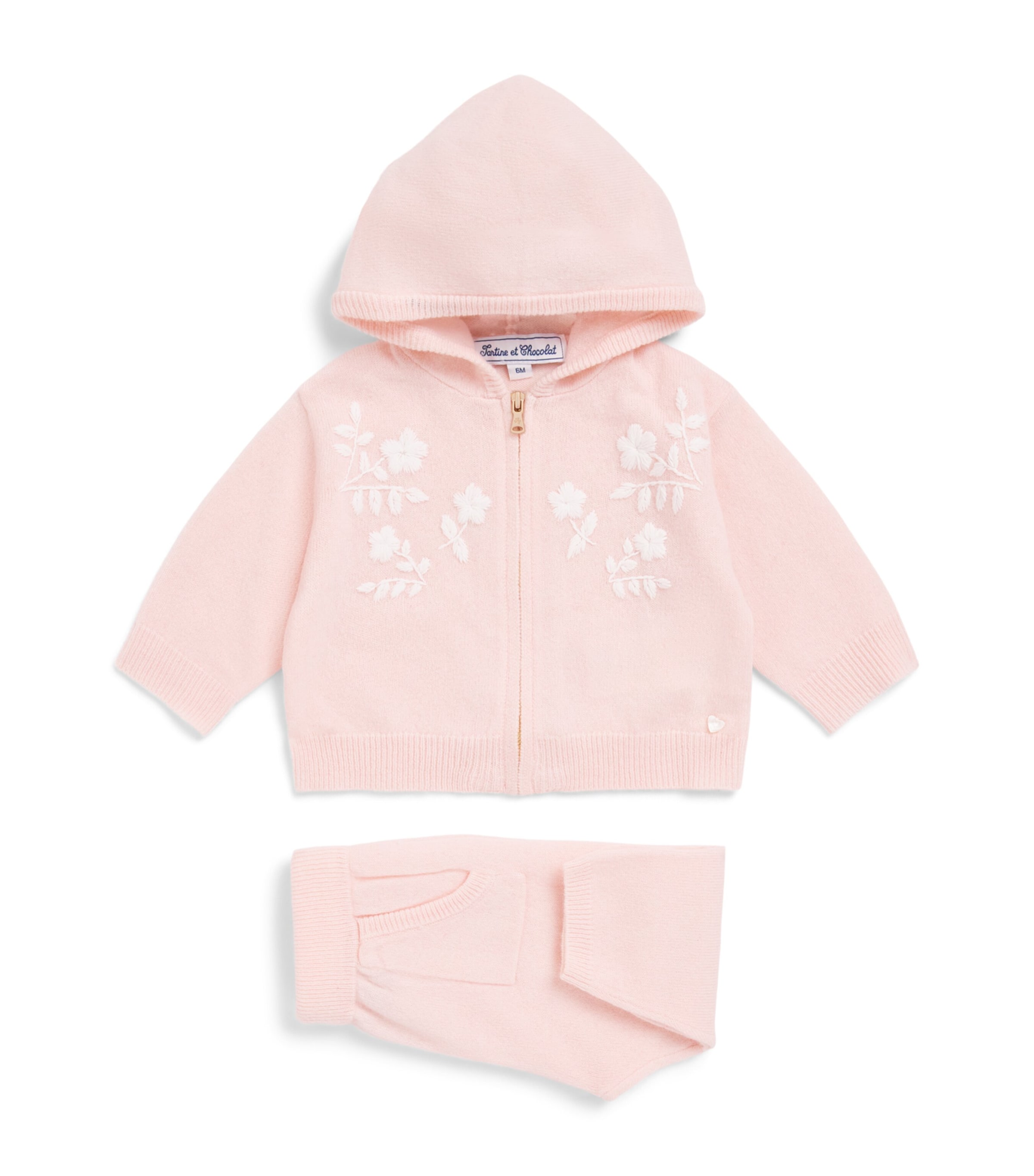 Tartine et Chocolat Embroidered Hoodie and Leggings Set (3 Months - 4 Years) Image 1