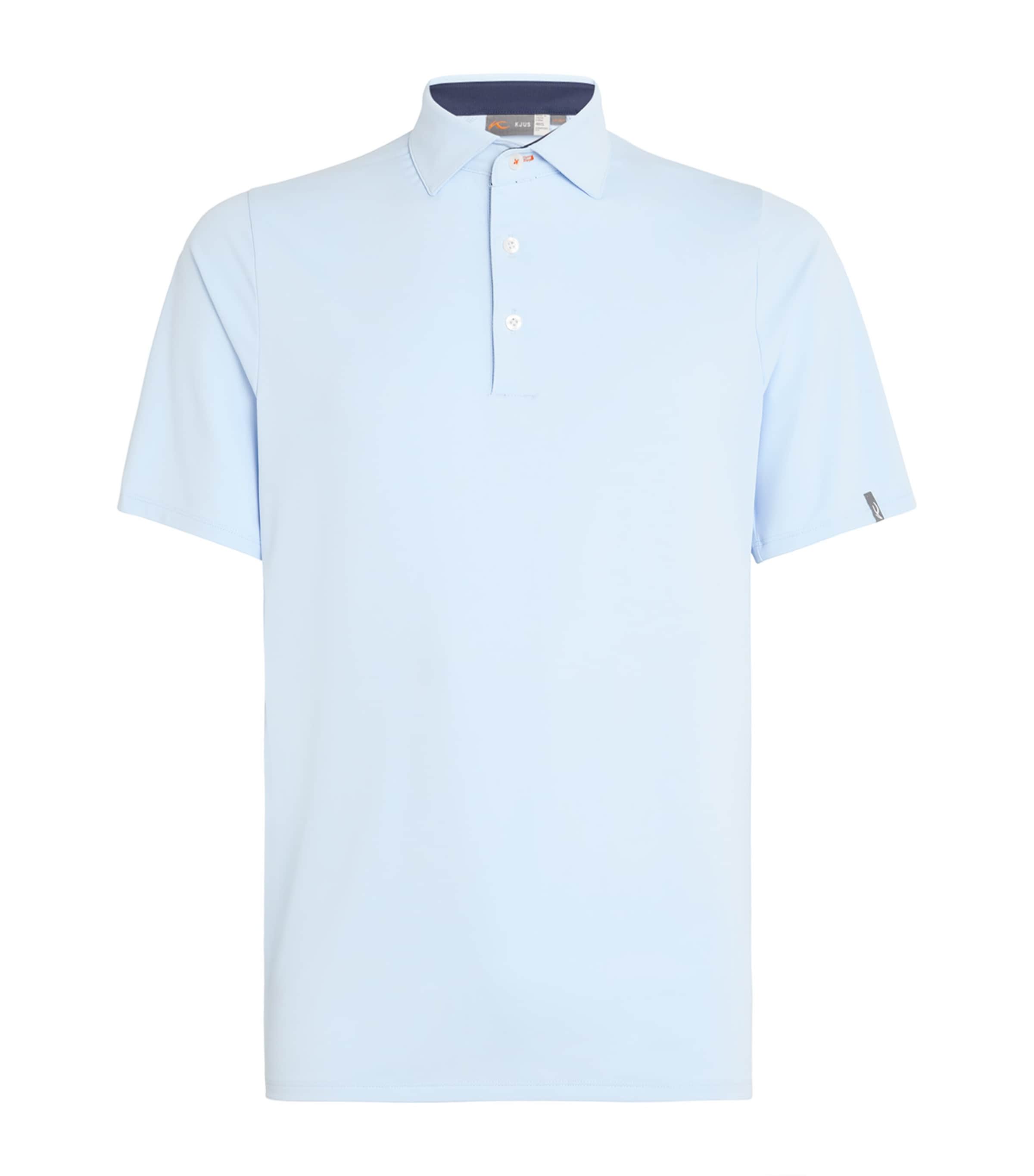 Shop Kjus Soren Polo Shirt In Blue
