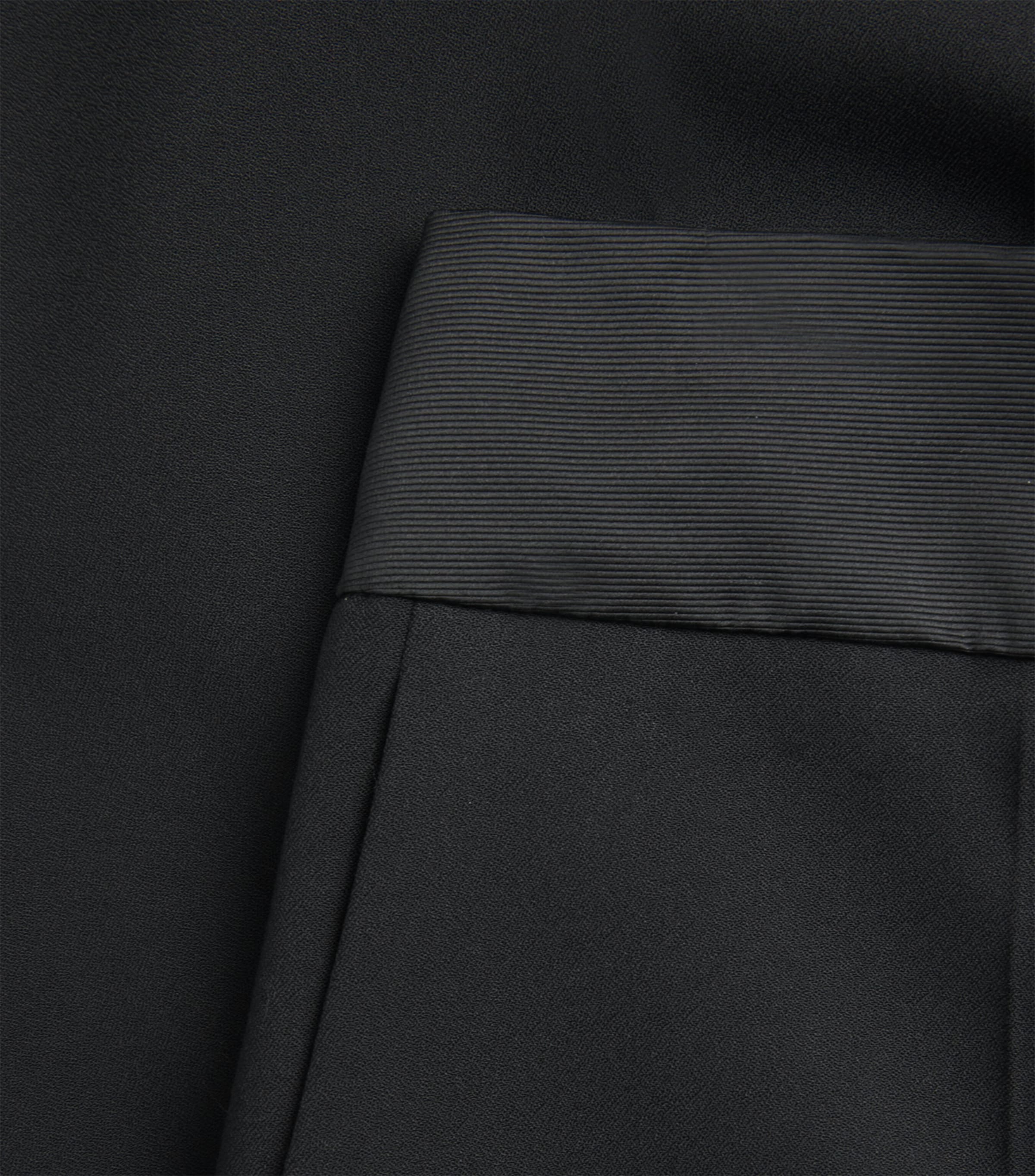Crepe Aix Tailored Trousers BLACK Image 5