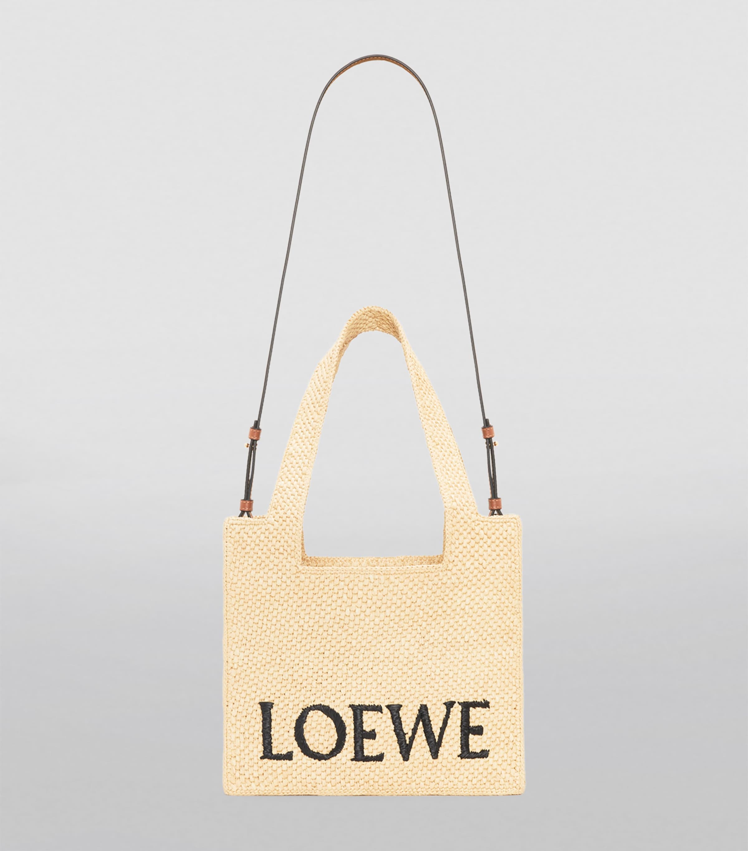 LOEWE Beige x Paula's Ibiza Medium Font Tote Bag | Harrods US LOEWE Beige x Paula's Ibiza Medium Font Tote Bag | Harrods US
