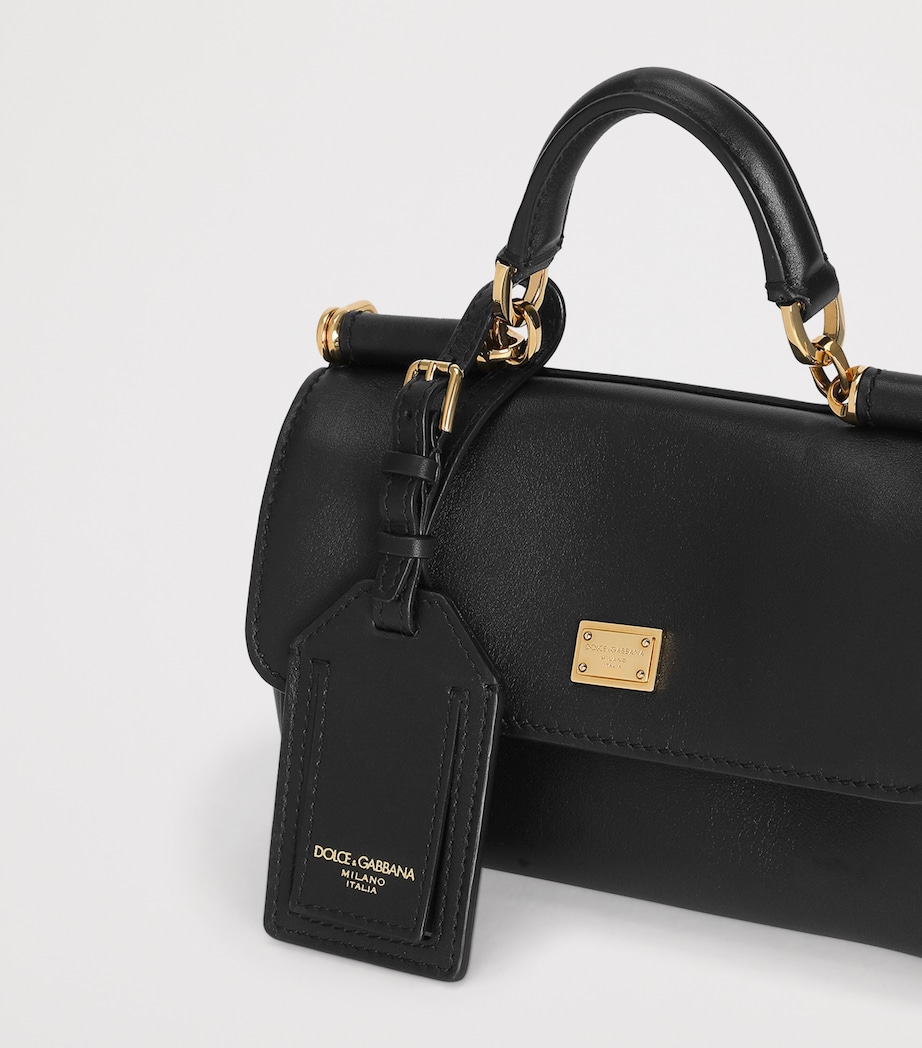 Plongé Calfskin My Sicily Cross-Body Bag 80999-BLACK Image 8