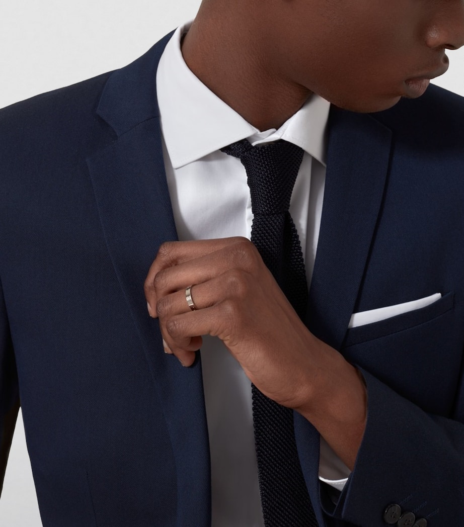 White Gold LOVE Wedding Band MULTI Image 6