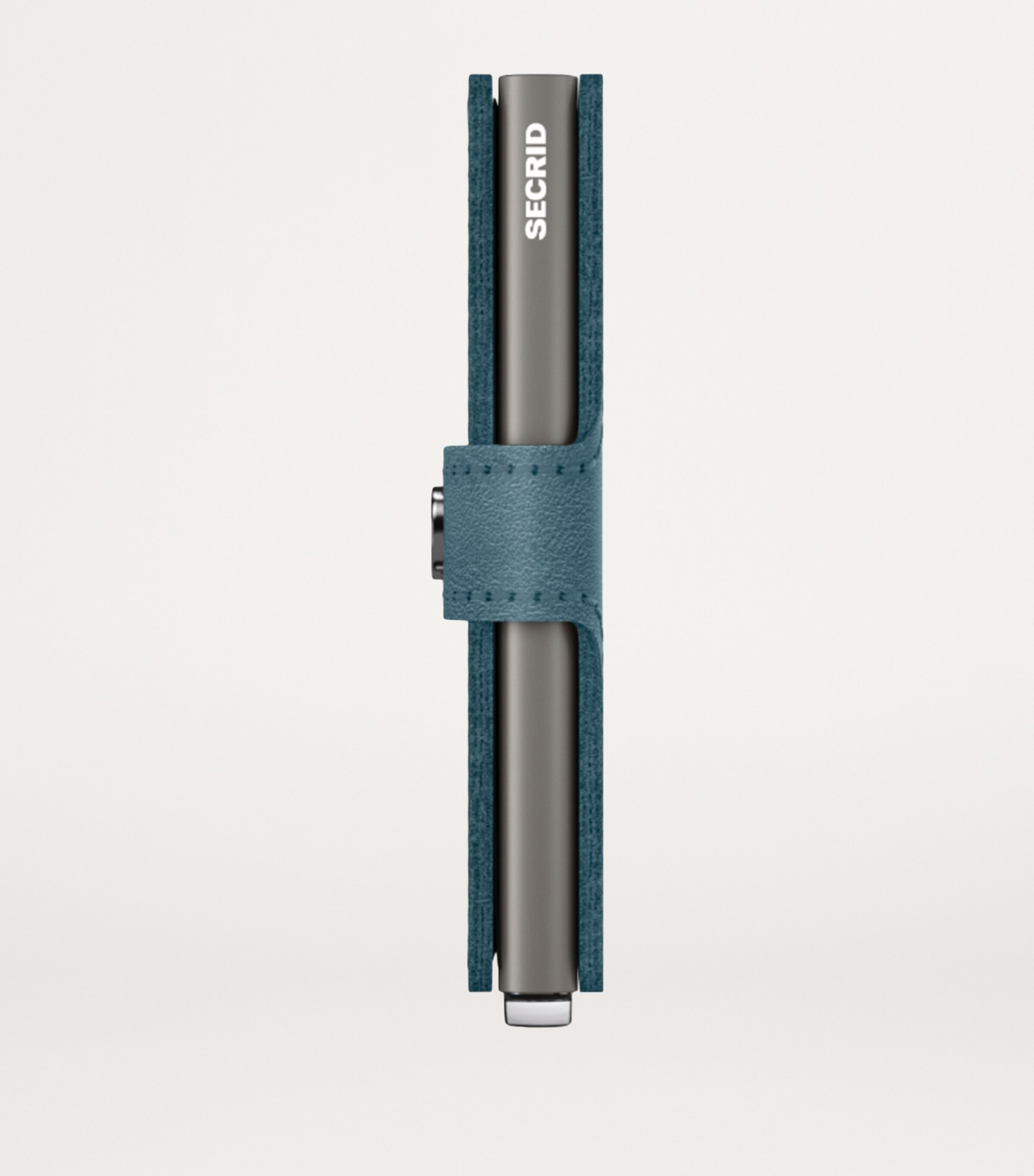 Leather Dusk Miniwallet TEAL Image 4