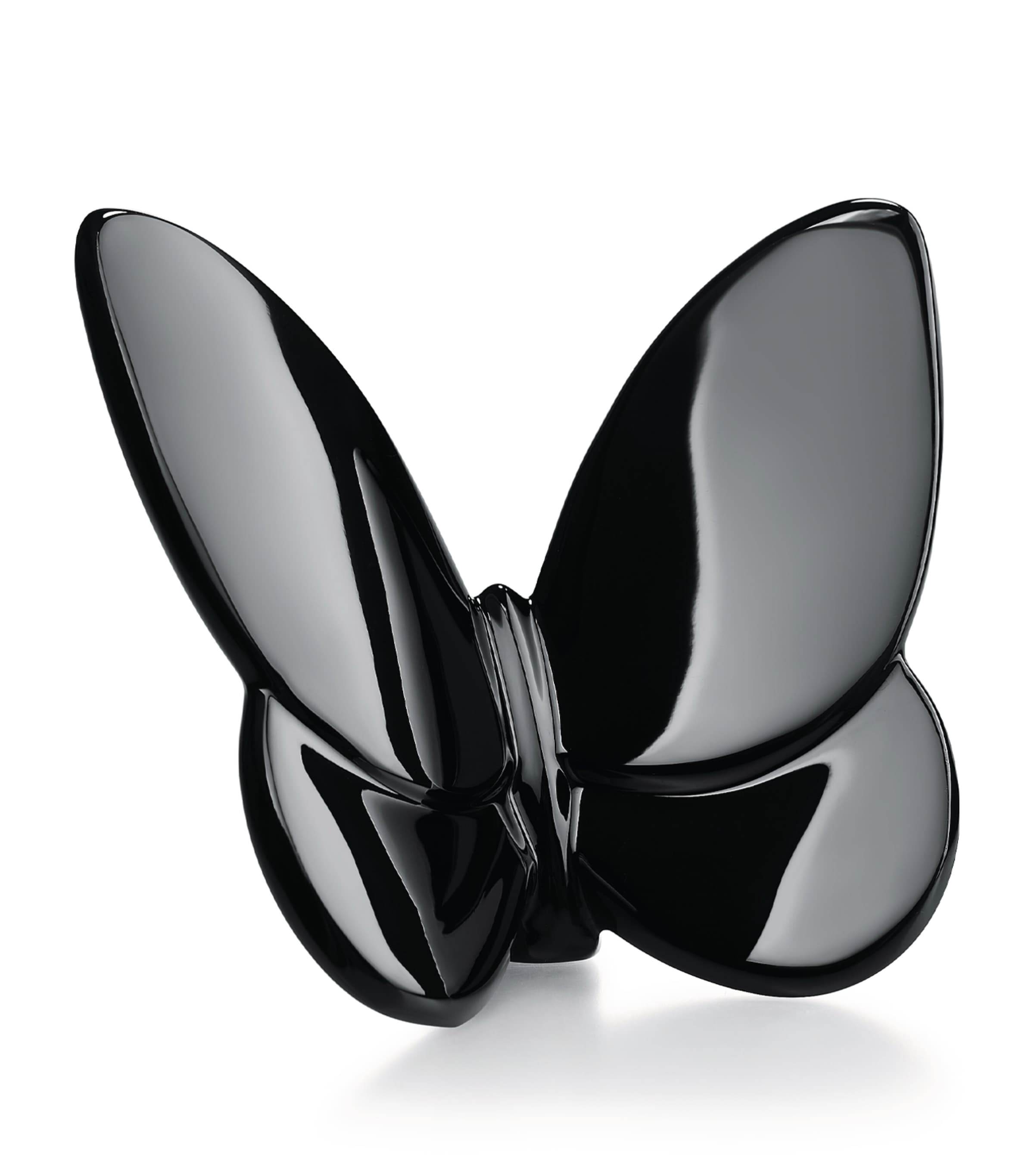 Papillon Lucky Butterfly Black Ornament CLEAR Image 1