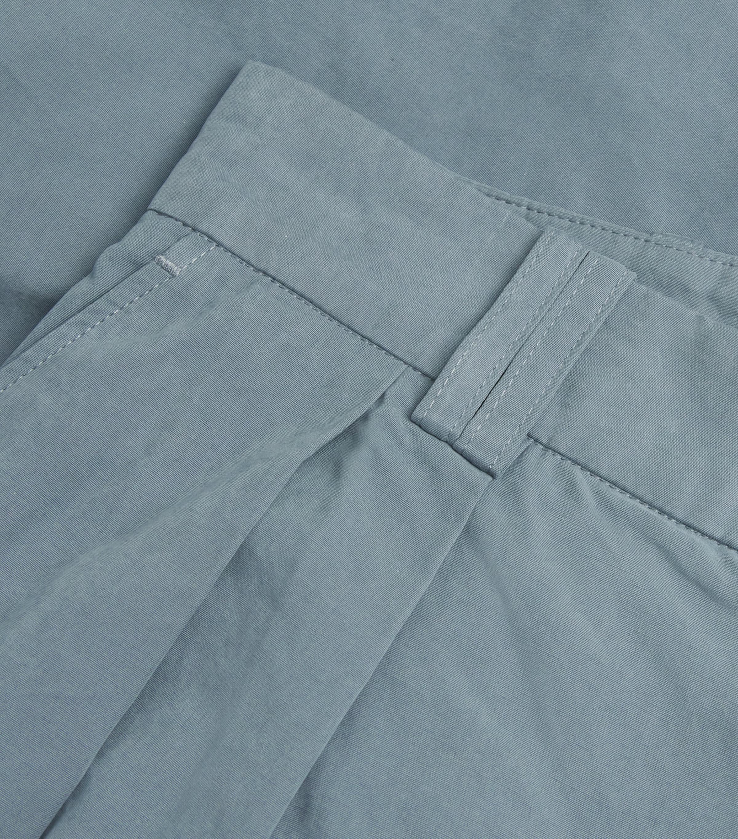 S.S.DALEY Mens Morris Chore Wide-Leg Trousers Dusty Blue Image 5