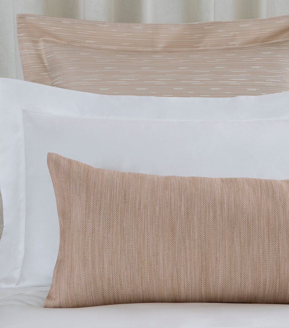 Frette Lounge Decorative Cushion (40cm x 140cm) Misty Blush Image 4