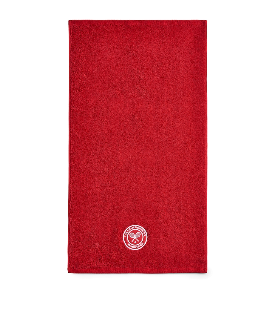 Christy x Wimbledon Guest Towels (Pack of 2) Strawberry Image 3