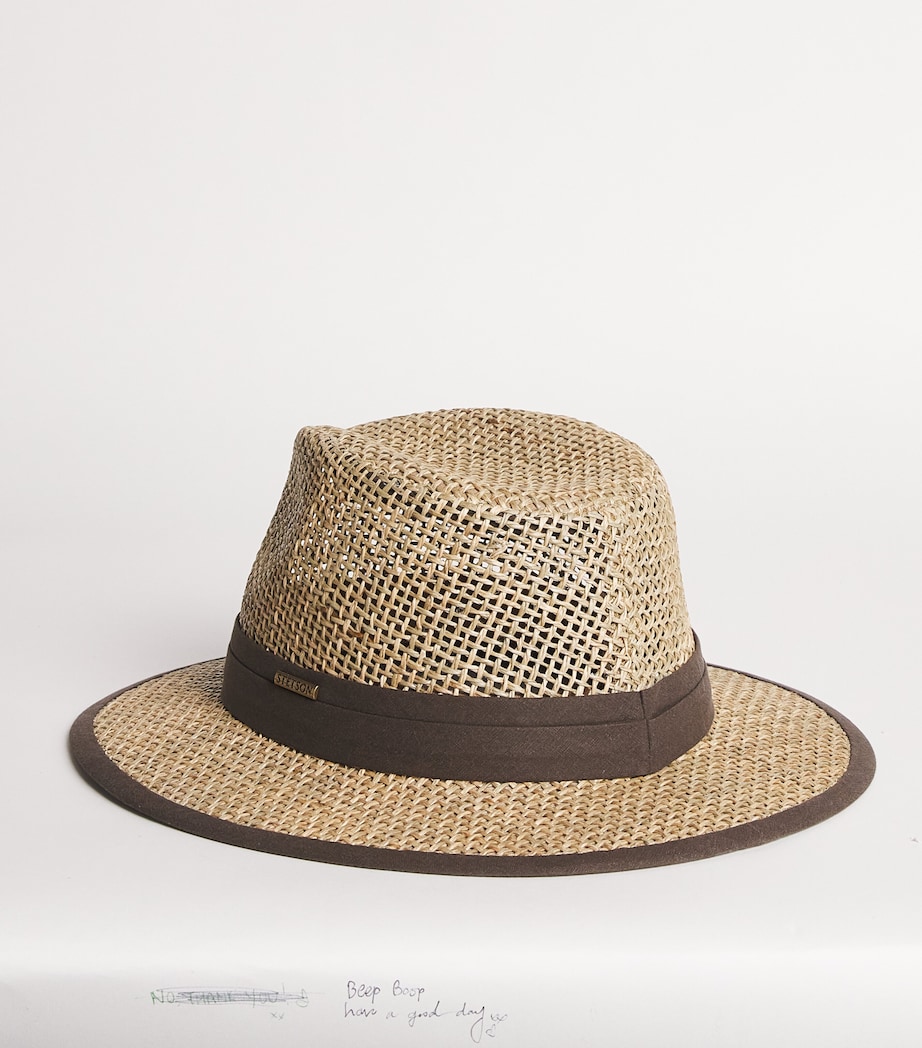 Straw Traveller Hat 7 - NATURAL Image 3