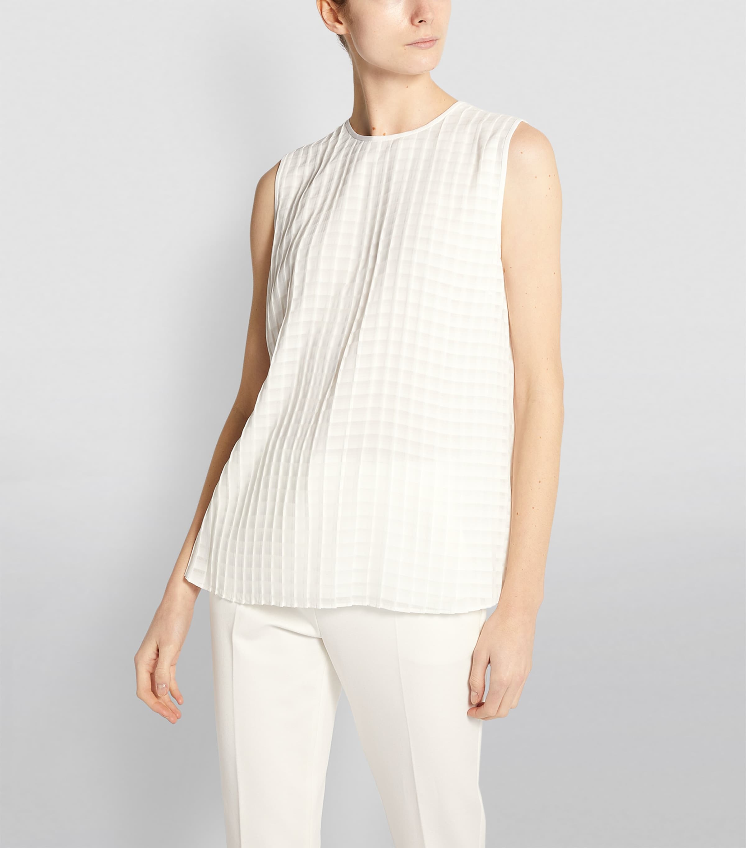 St. John Womens Geometric Top Image 6