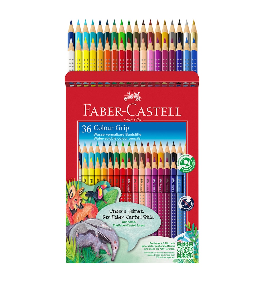 Colour Grip Pencil Wallet MULTI Image 2