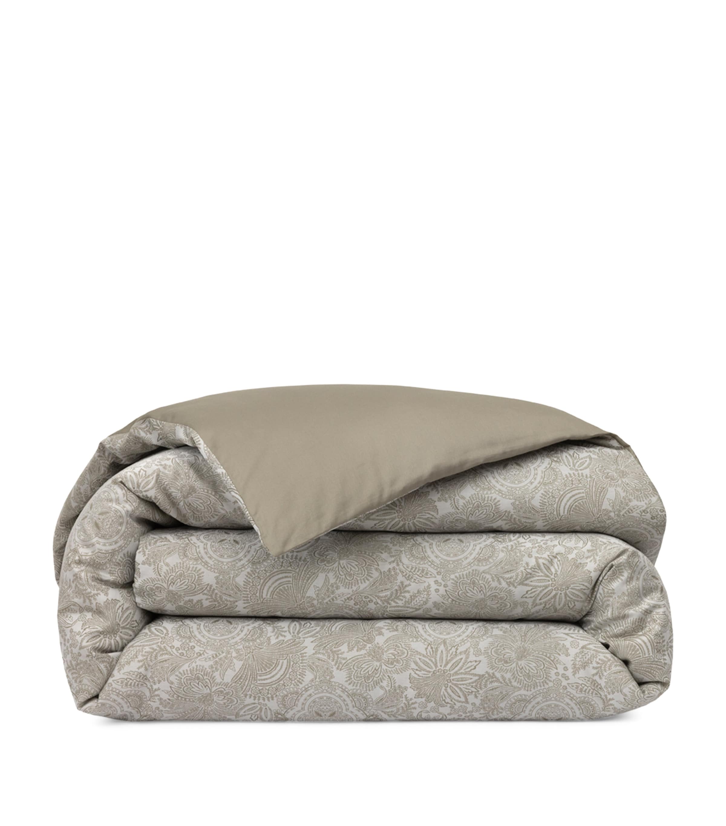 Yves Delorme Jacquard Patio Double Duvet Cover (200cm x 200cm) Multicoloured Image 1