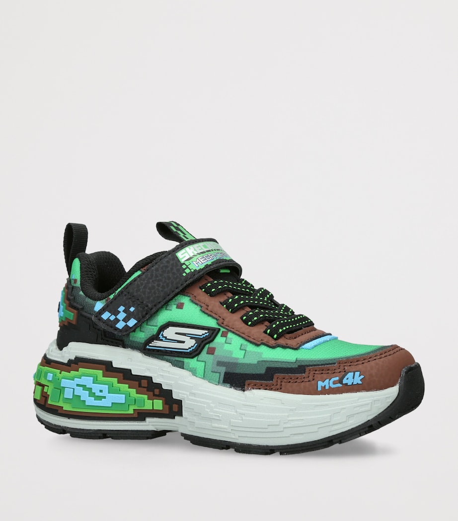 Skechers Mega-Craft 4K Sneakers Green Comb Image 2