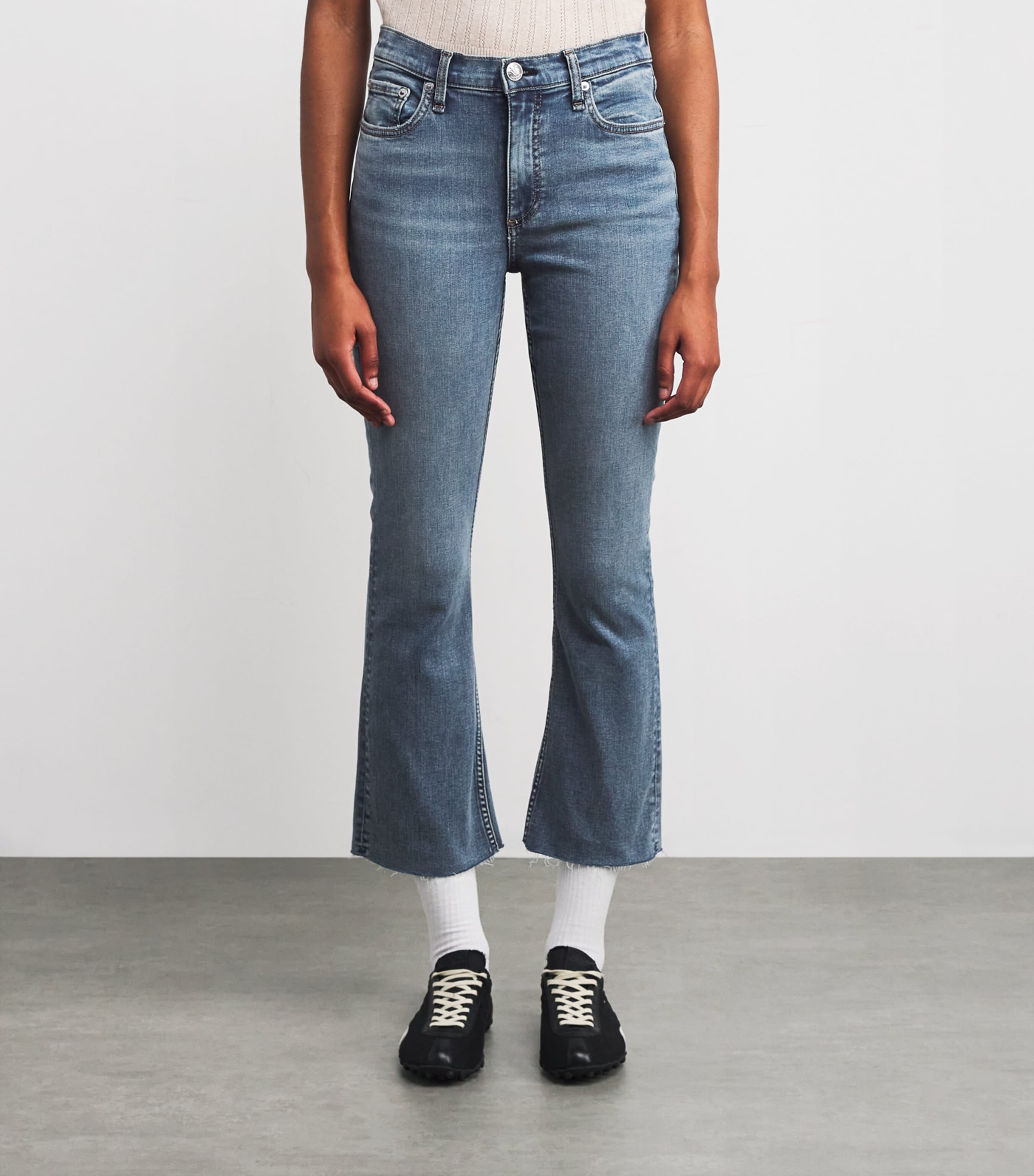 Peyton Mid-Rise Bootcut Jeans WDSTK Image 3