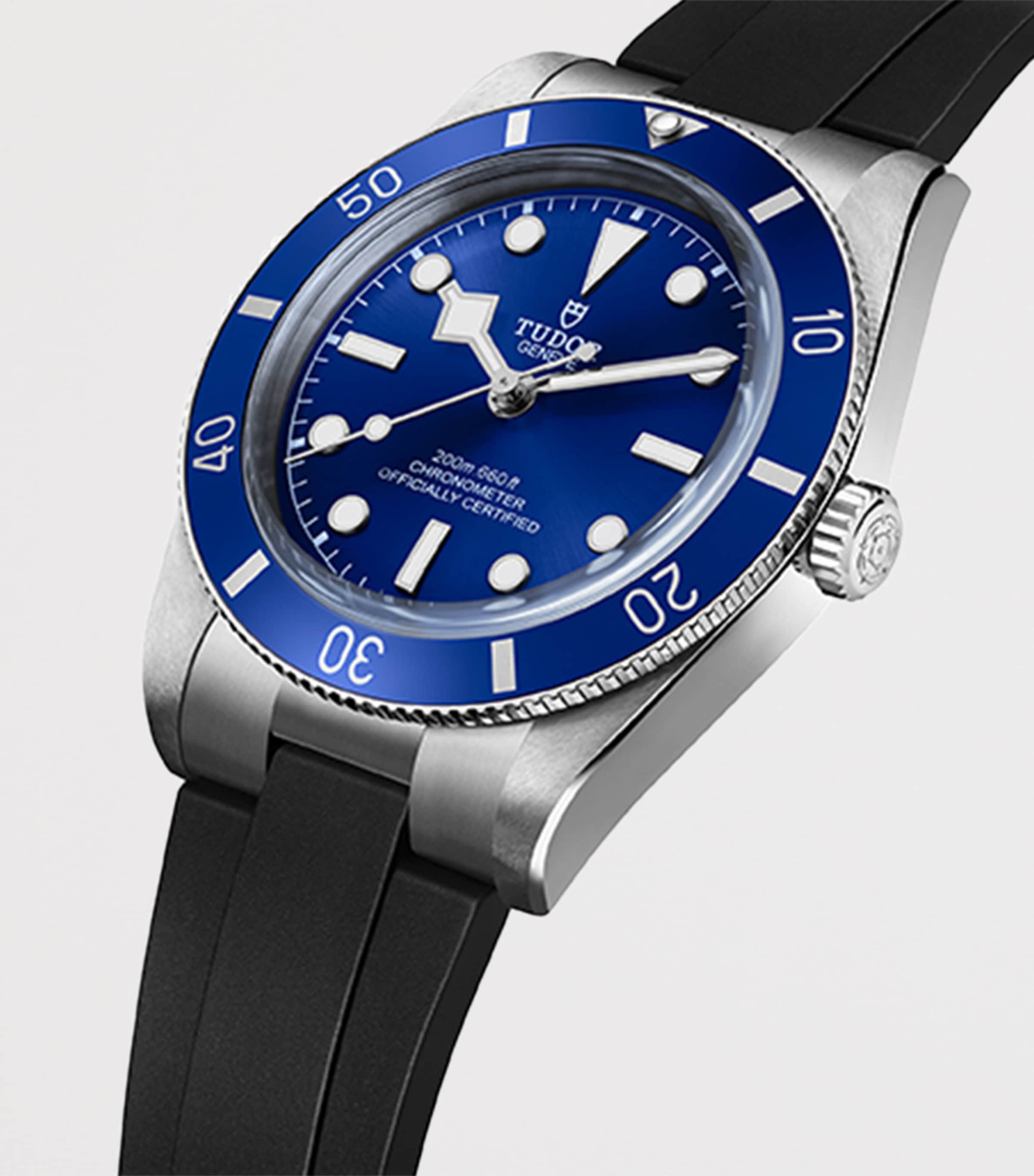 TUDOR Black Bay 54 Stainless Steel Watch 37mm Blue Image 3
