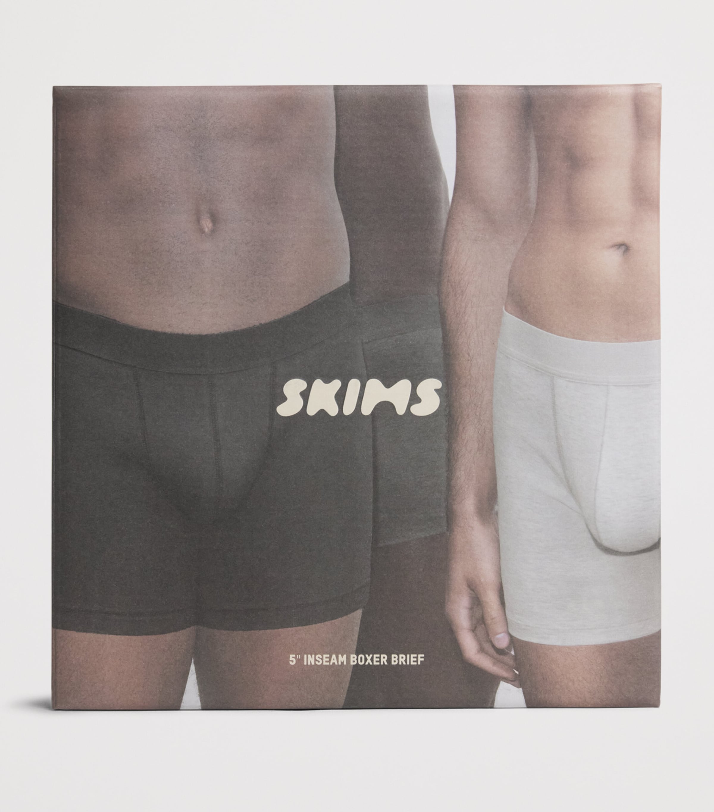 Skims Mens Stretch-Jersey Boxer Briefs (Pack of 3) Blue Black Multi Image 4