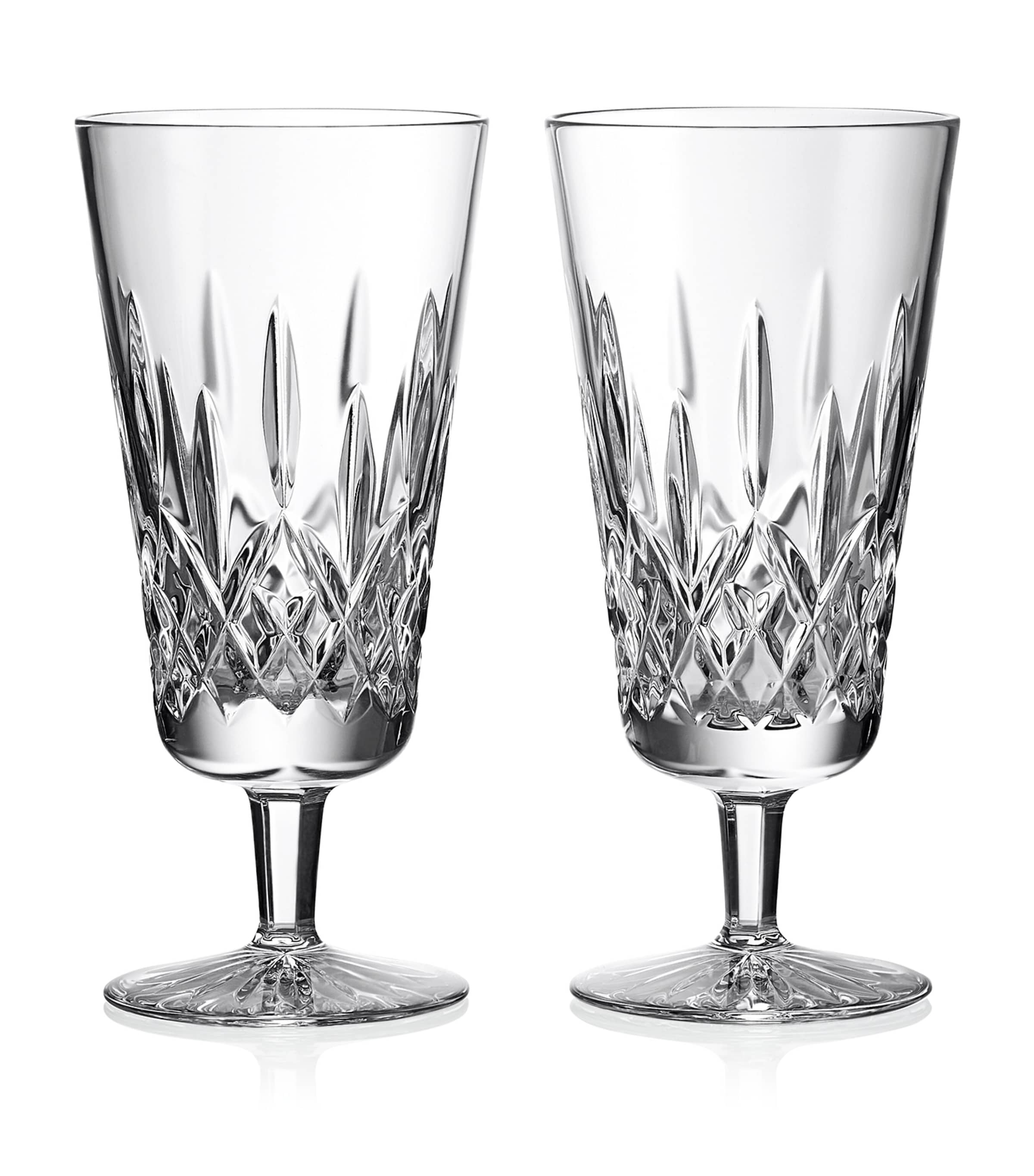 Waterford Set Of 2 Lismore Iced Beverage Glasses In Clear