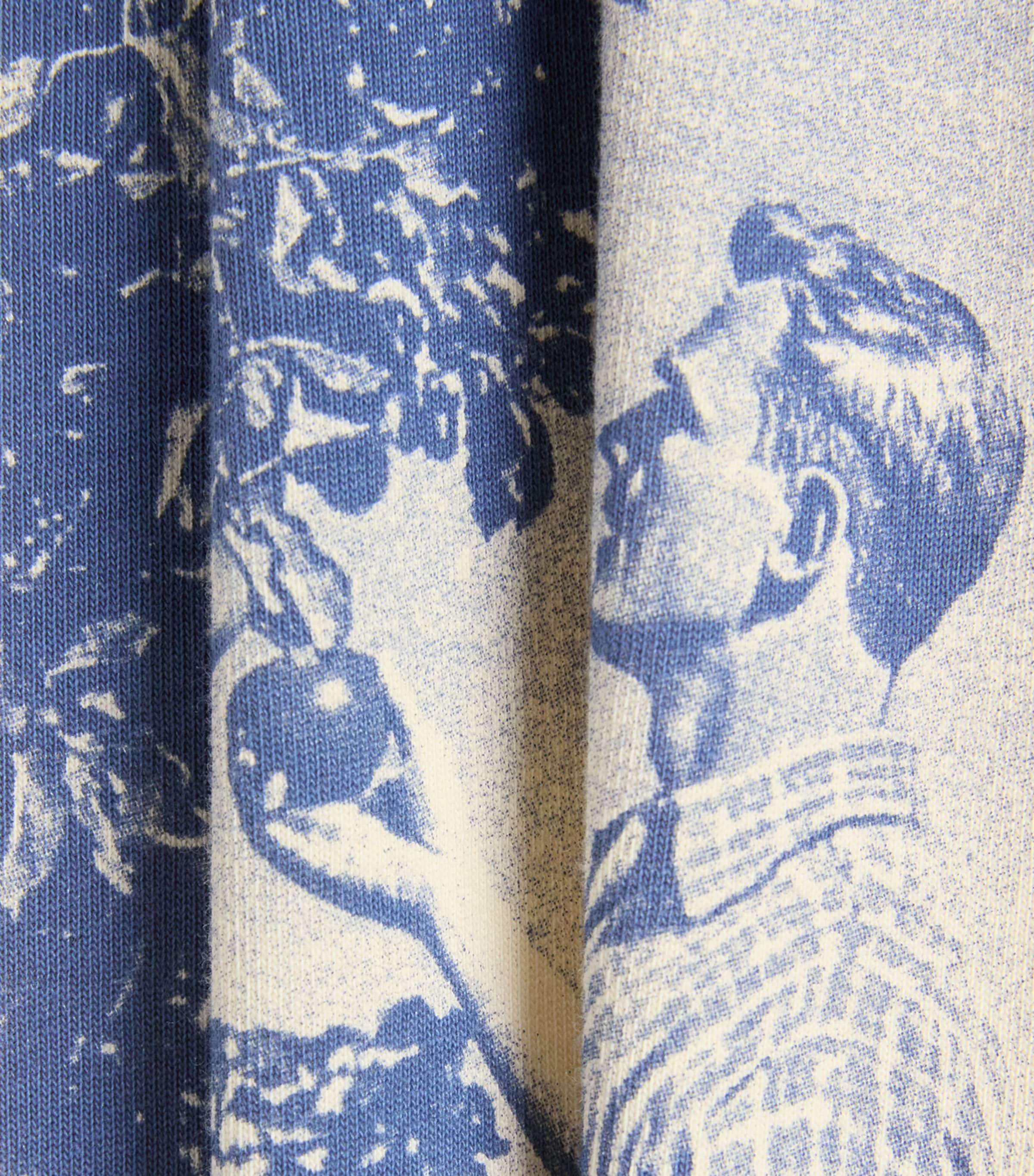 JW Anderson Mens Cotton Picking Fruit T-Shirt Ecru Image 6
