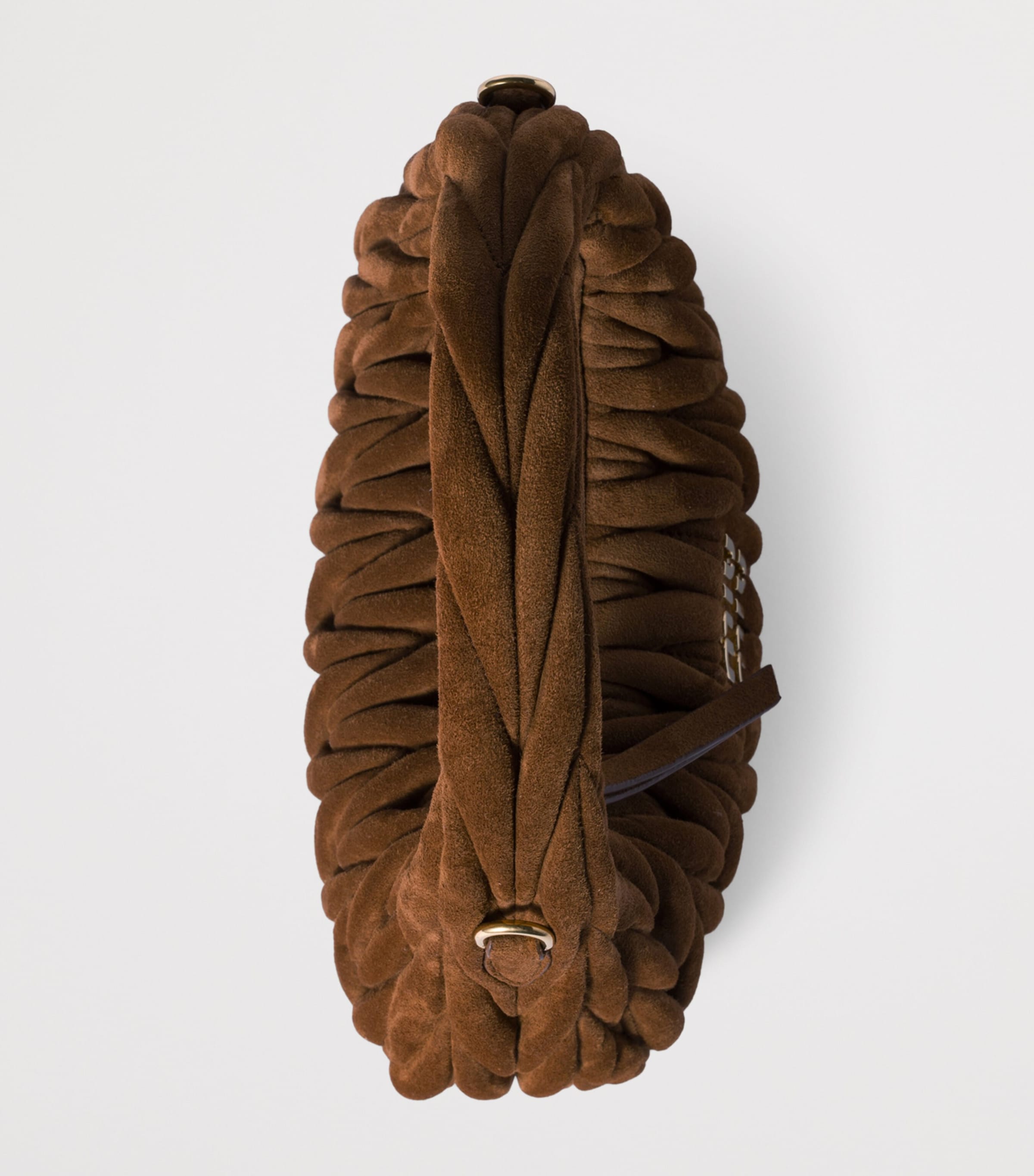 Small Matelassé Leather Wander Top-Handle Bag F0324 Image 5