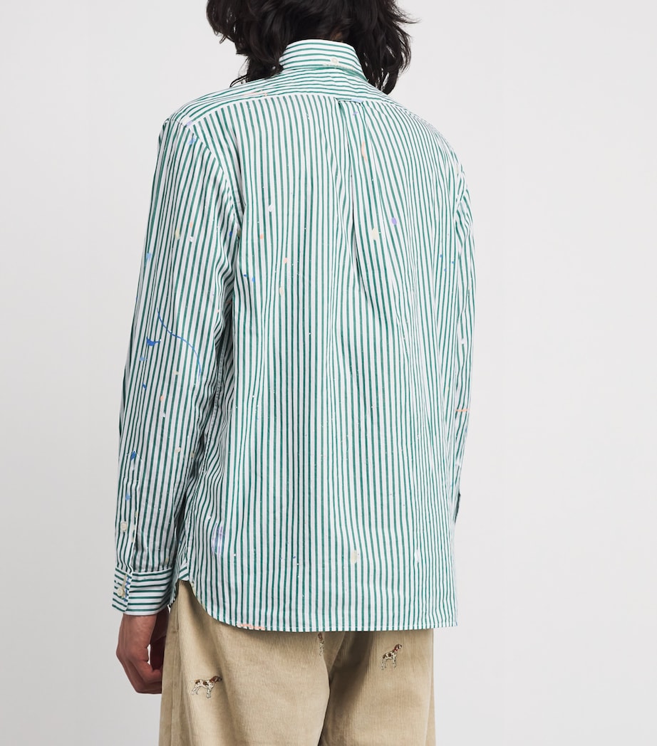 Cotton Paint Splatter Shirt MULTI Image 4