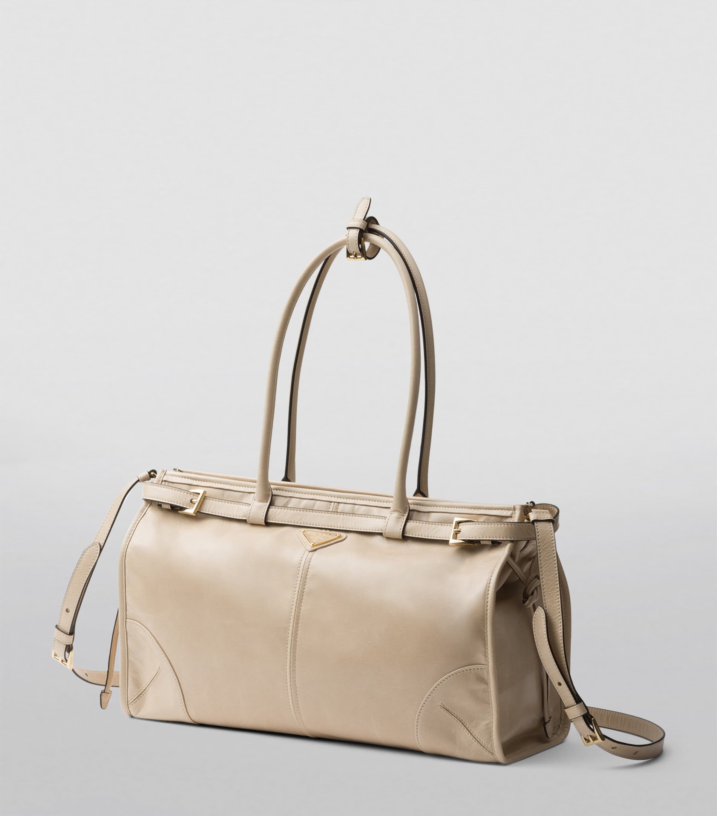 Large Leather Bonnie Shoulder Bag F03MV Image 2