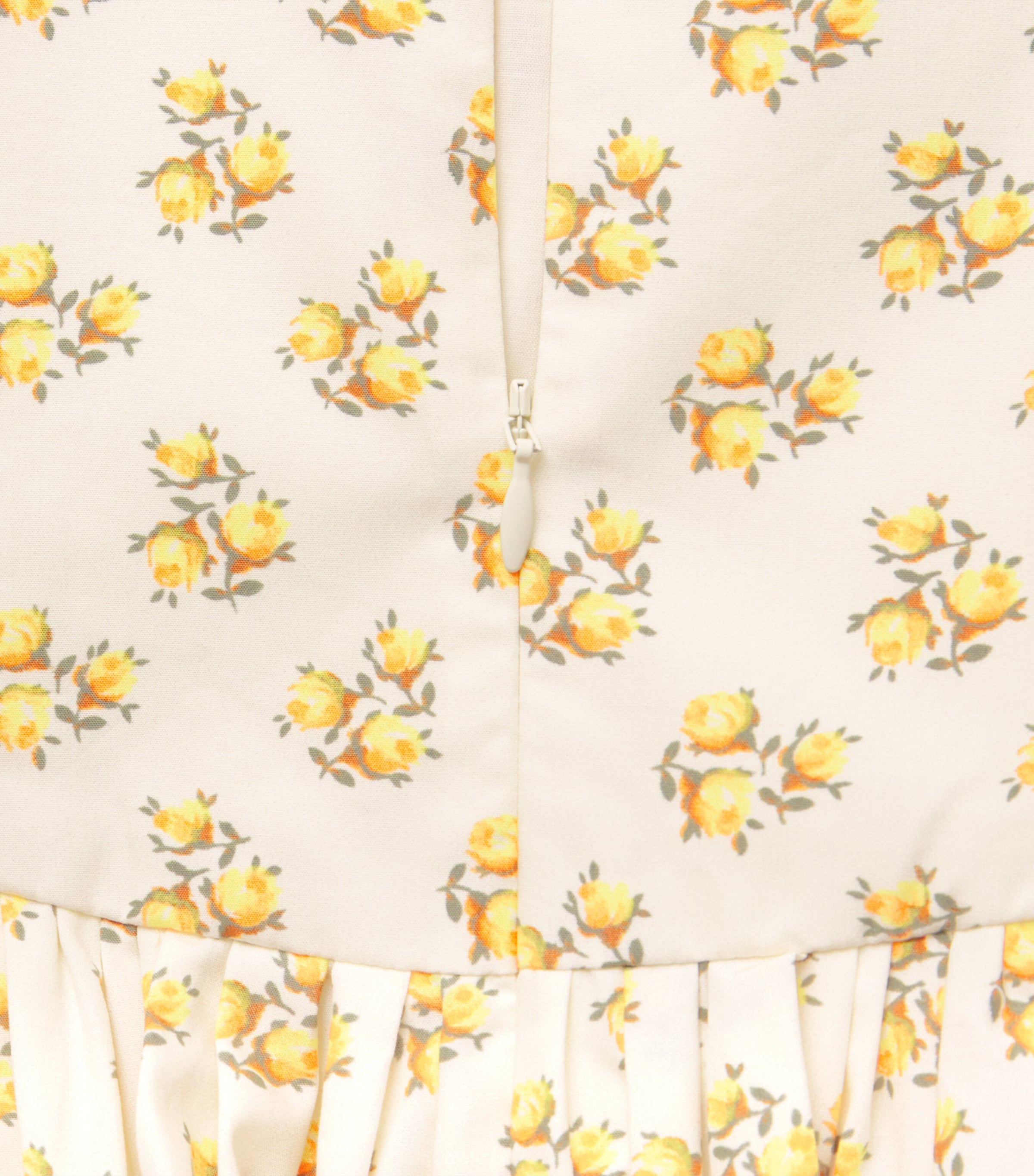 Maje Womens Floral Print Mini Dress Yellow Small Flowers Image 6