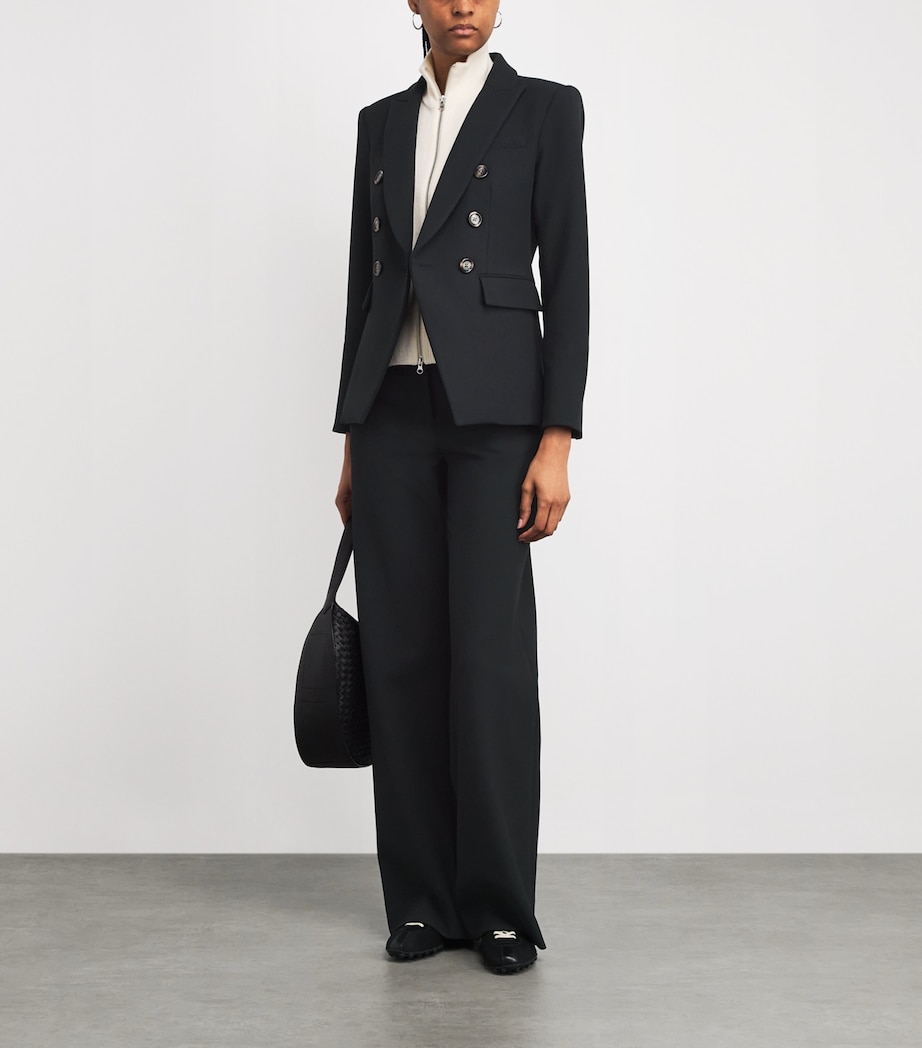 Tonelli Wide-Leg Trousers B0002 BLACK Image 2